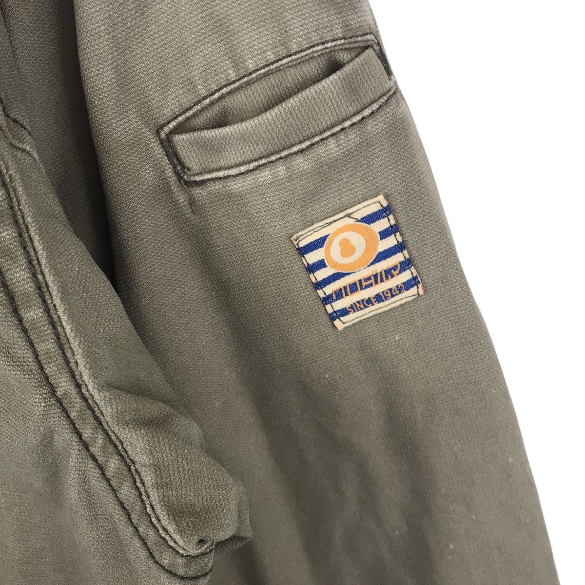 Japanese Brand Vintage Kurodaruma Workwear Snap Button Khakis Jacket Size US XXL / EU 58 / 5 - 4 Thumbnail