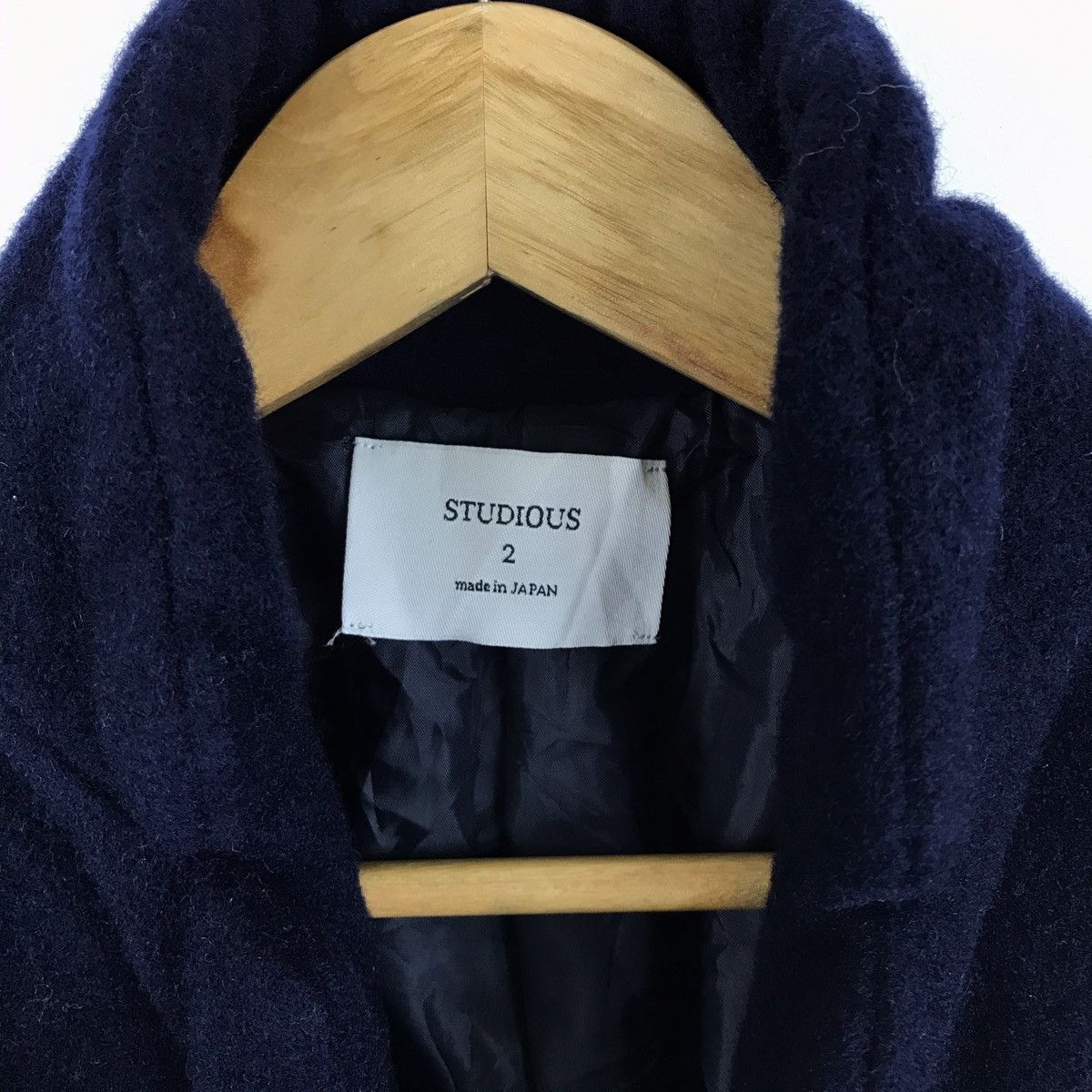 Japanese Brand × STUDIOUS Japanese Brand Studious Wool Trench Coat Size US S / EU 44-46 / 1 - 3 Thumbnail
