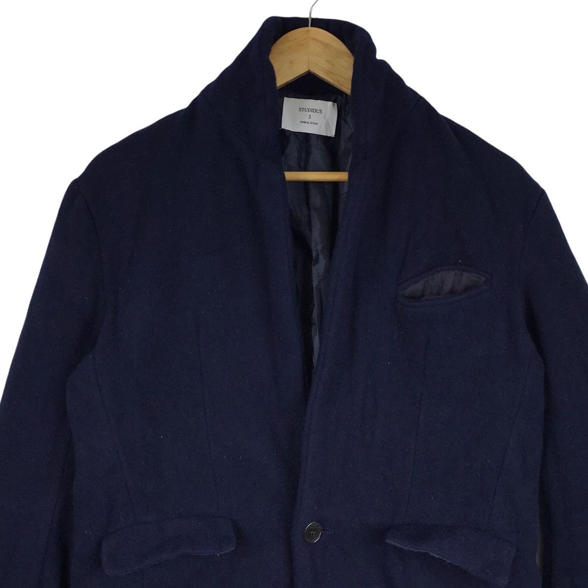 Japanese Brand × STUDIOUS Japanese Brand Studious Wool Trench Coat Size US S / EU 44-46 / 1 - 2 Thumbnail