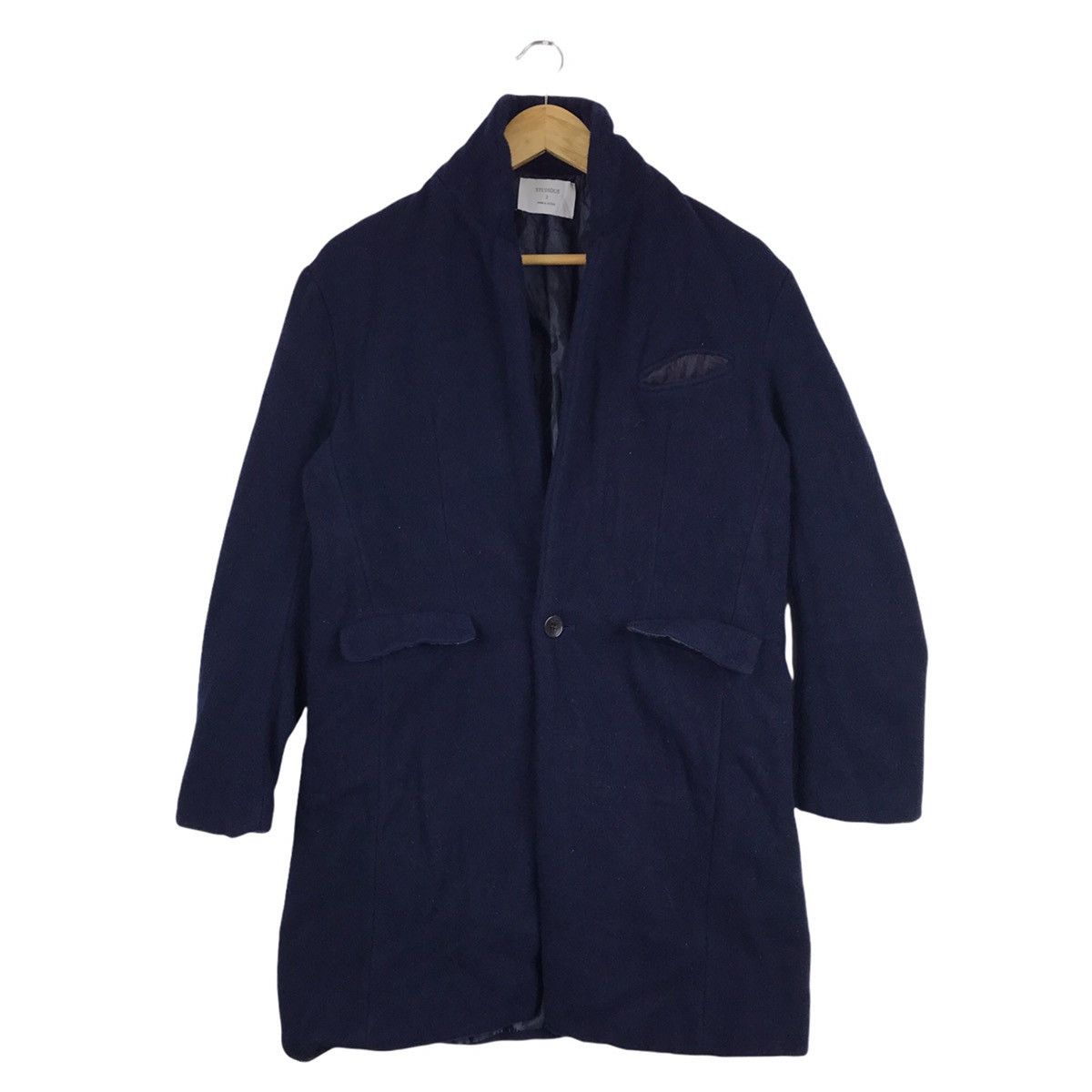Japanese Brand × STUDIOUS Japanese Brand Studious Wool Trench Coat Size US S / EU 44-46 / 1 - 1 Thumbnail