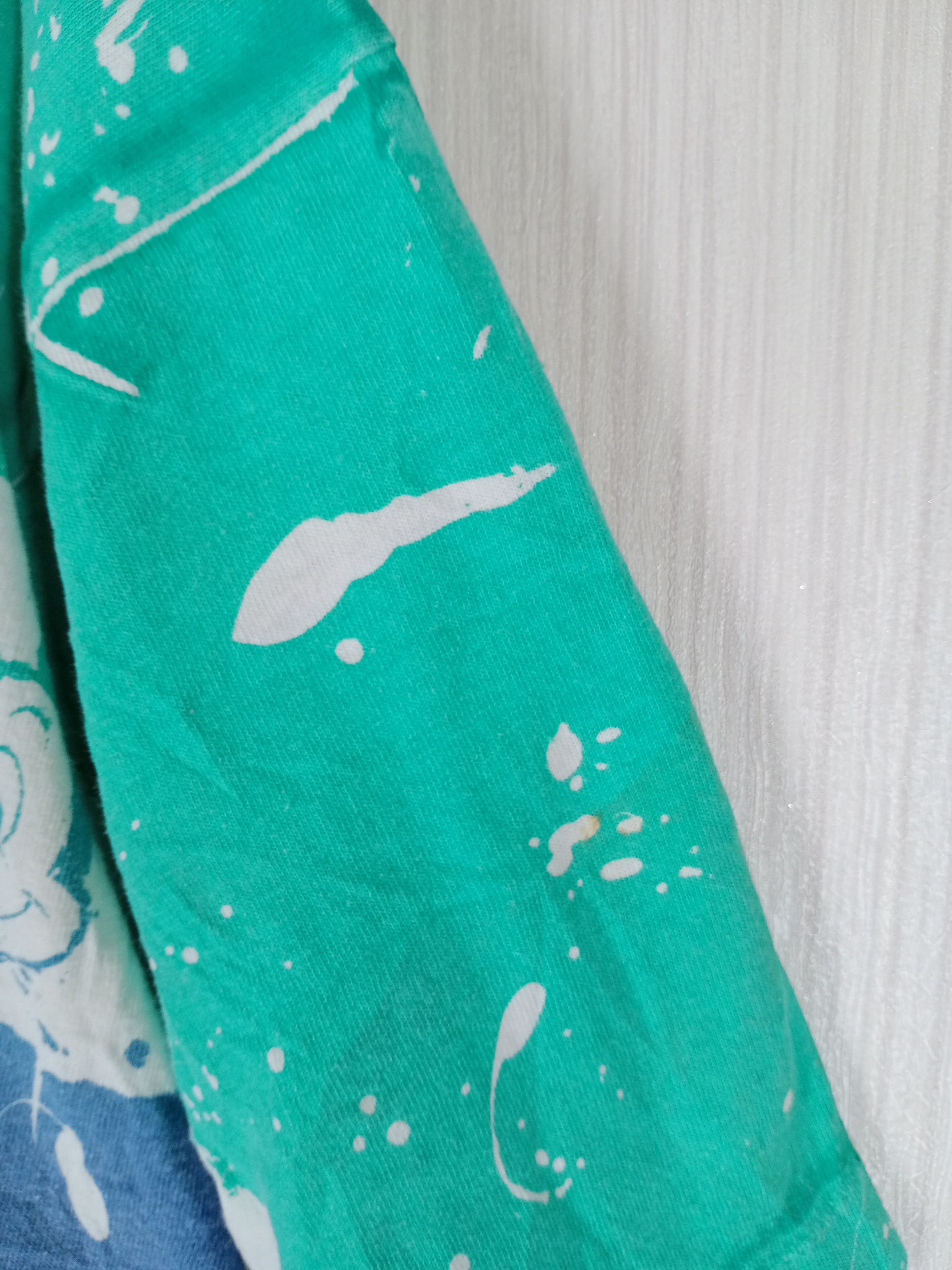 Disney RARE Vintage 80s Mickey Mouse Tie Dye Fullprint Tshirt Size US XL / EU 56 / 4 - 4 Thumbnail