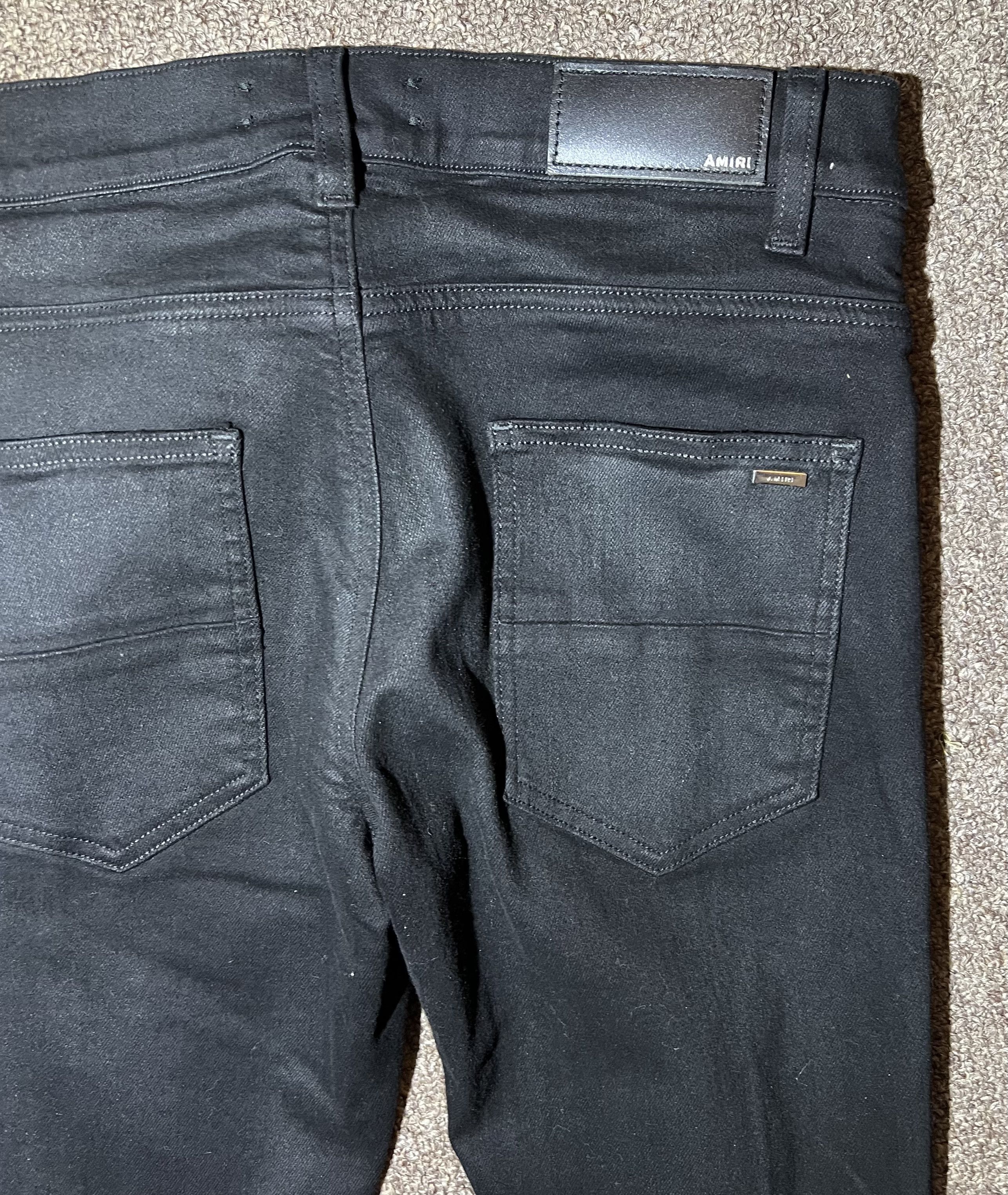 Amiri AMIRI black denim jean Size US 30 / EU 46 - 7 Thumbnail