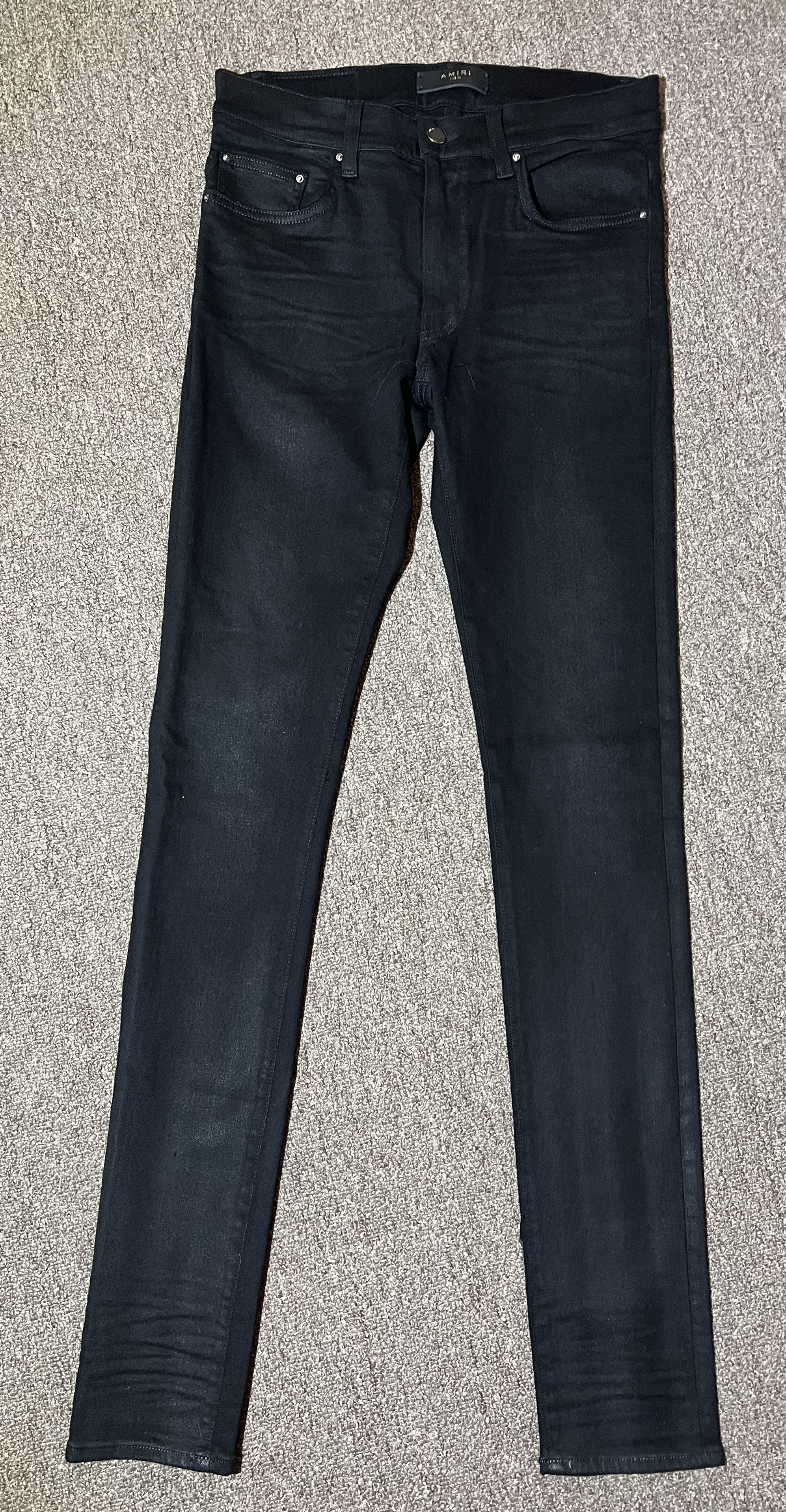 Amiri AMIRI black denim jean Size US 30 / EU 46 - 1 Thumbnail