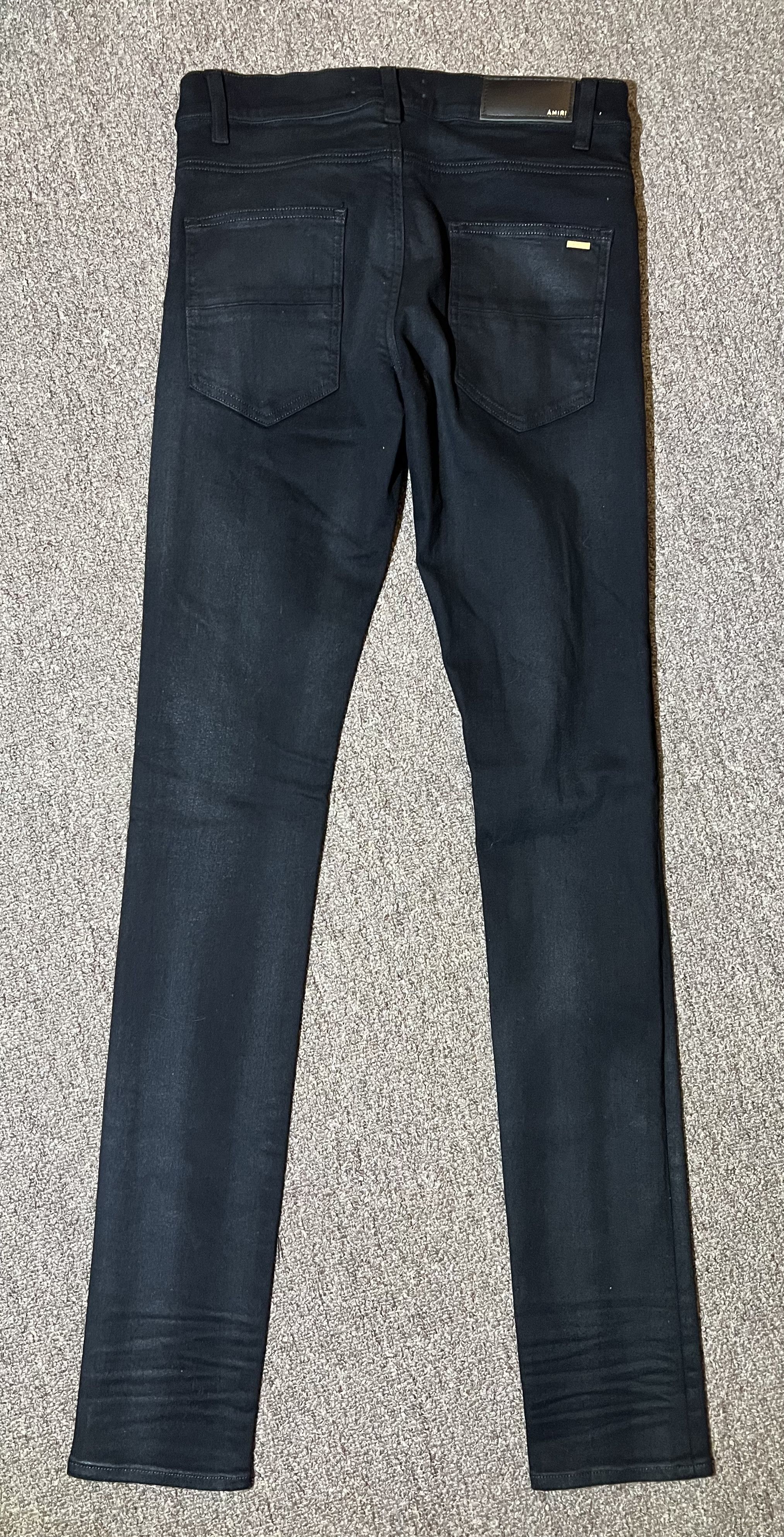 Amiri AMIRI black denim jean Size US 30 / EU 46 - 4 Thumbnail