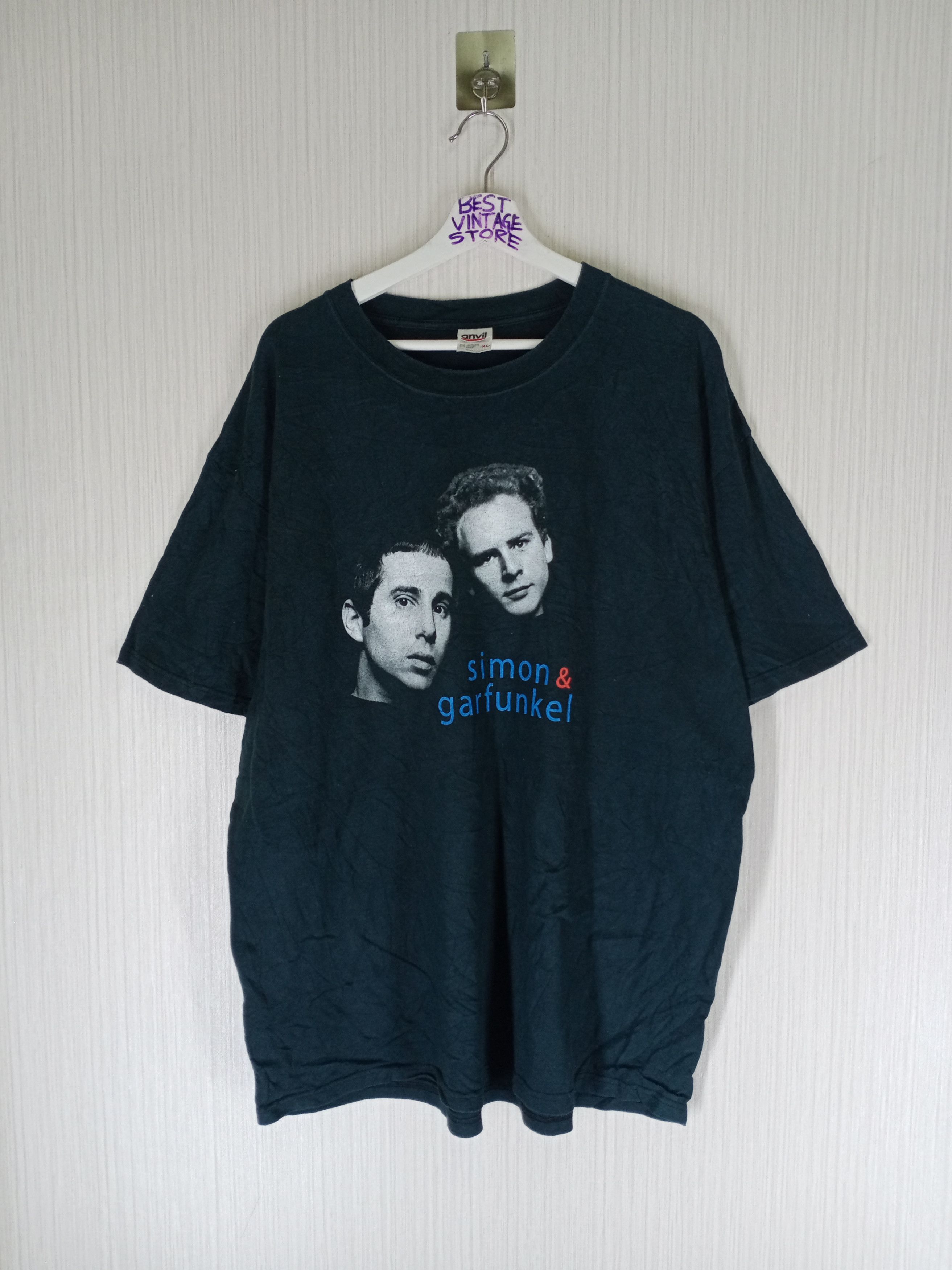 Band Tees Vintage Simon And Gafunkel 2003 Tour Band Tee Shirt Size US XL / EU 56 / 4 - 1 Thumbnail