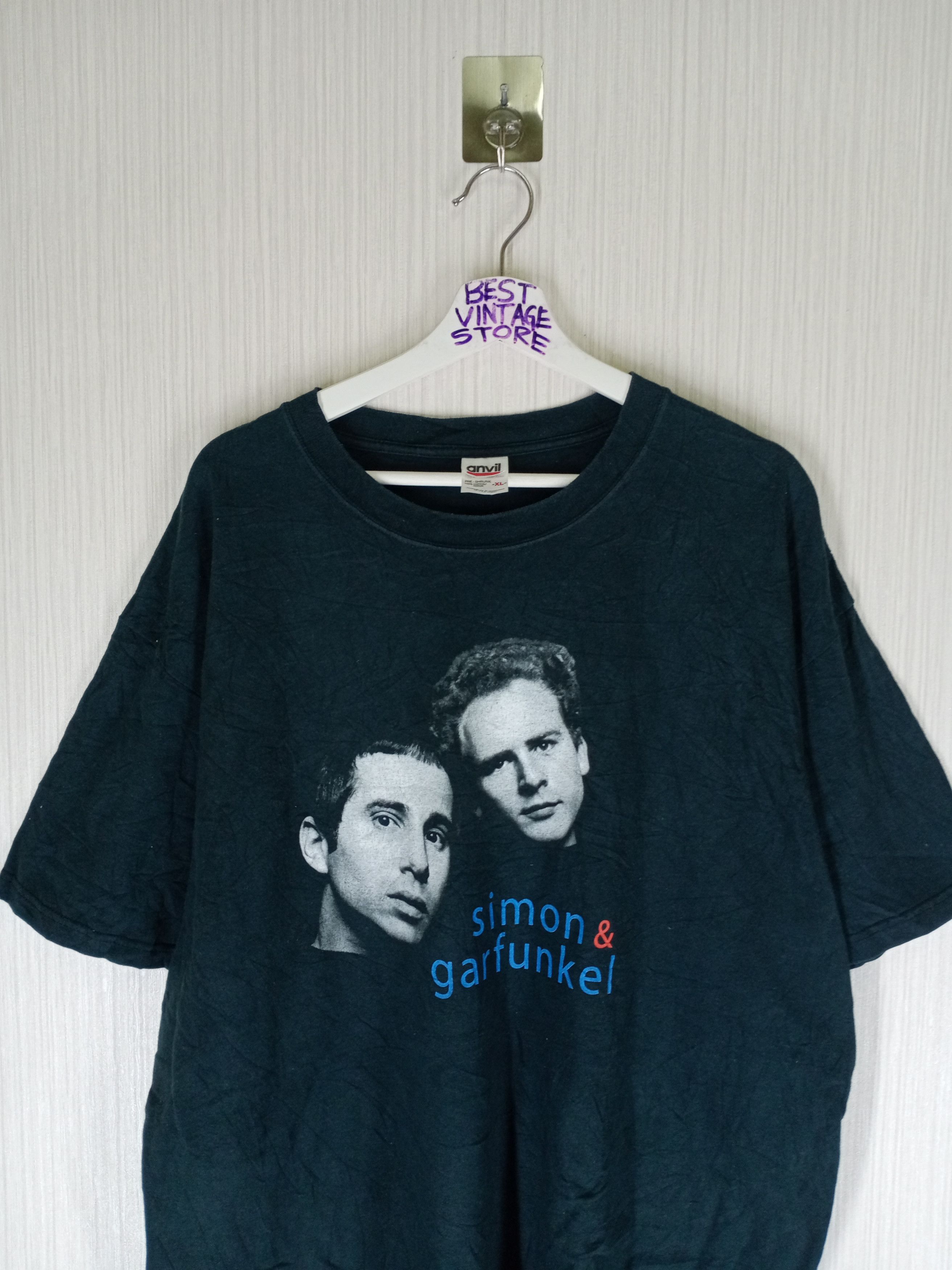 Band Tees Vintage Simon And Gafunkel 2003 Tour Band Tee Shirt Size US XL / EU 56 / 4 - 2 Thumbnail
