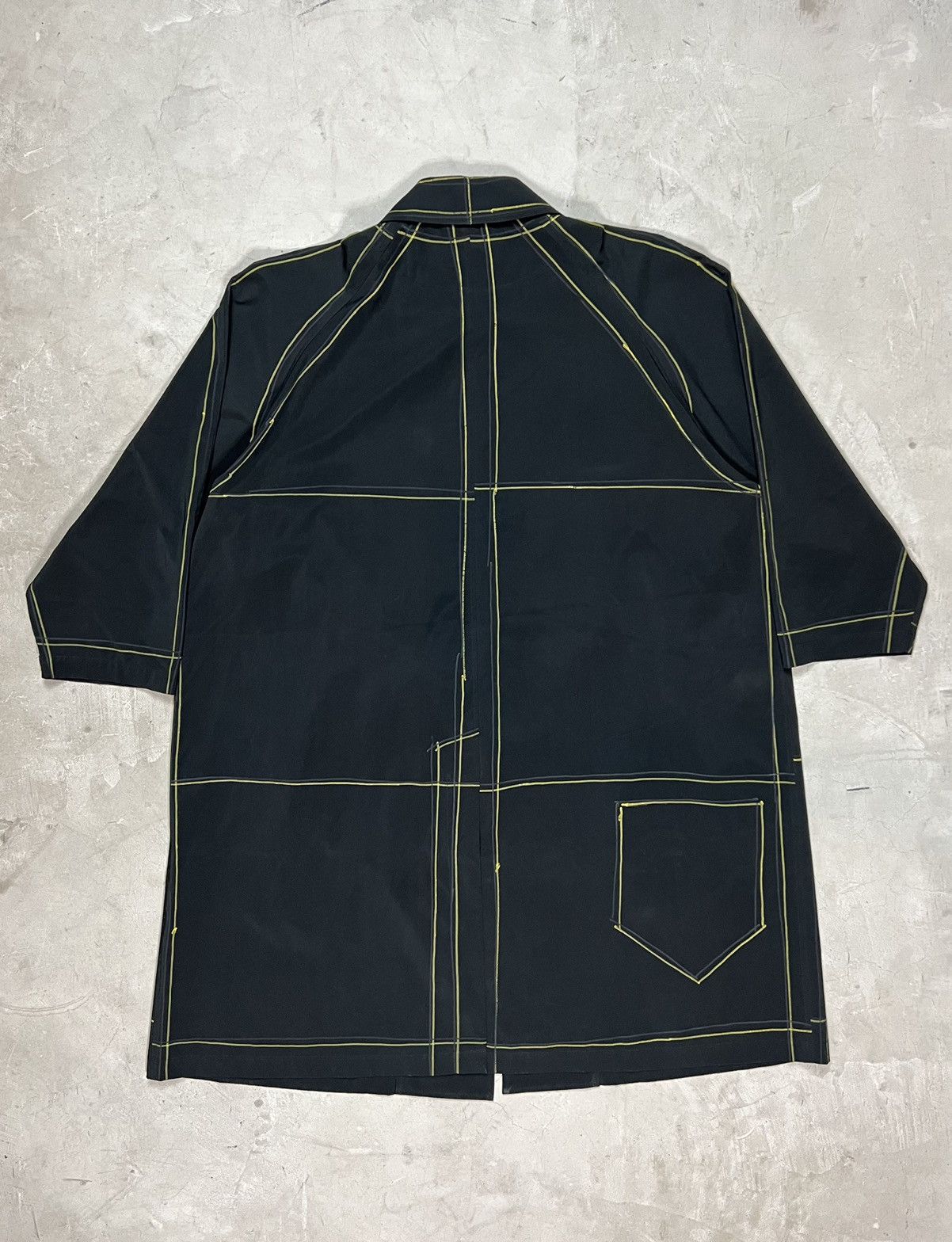 Christopher Nemeth Nemeth Hand Drawn Pattern Trench Coat Size US L / EU 52-54 / 3 - 2 Thumbnail