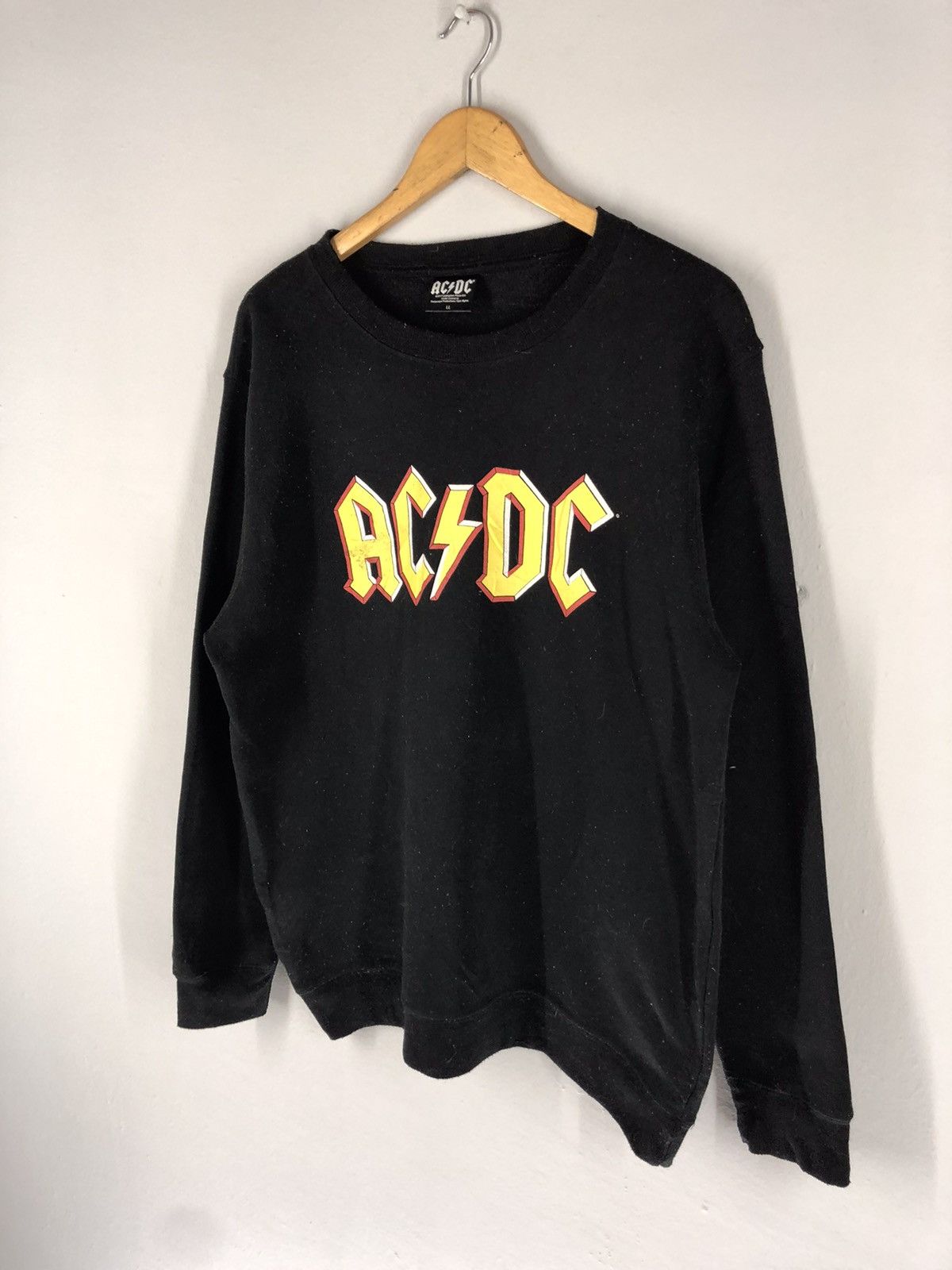 AC/DC 🔥AC/DC VINTAGE SWEATSHIRT Size US L / EU 52-54 / 3 - 4 Thumbnail