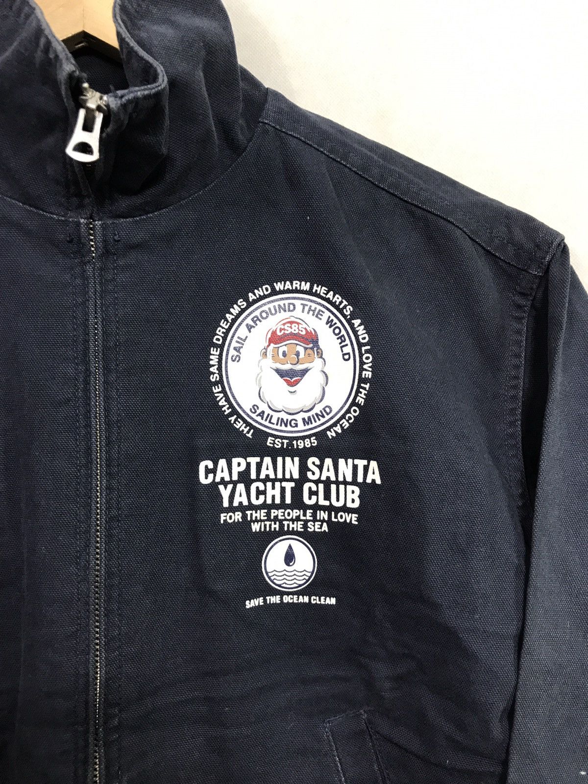 Captain Fin& Co. CAPTAIN SANTA YACHT CLUB TRUCKER JACKET MADE IN JAPAN Size US S / EU 44-46 / 1 - 7 Thumbnail