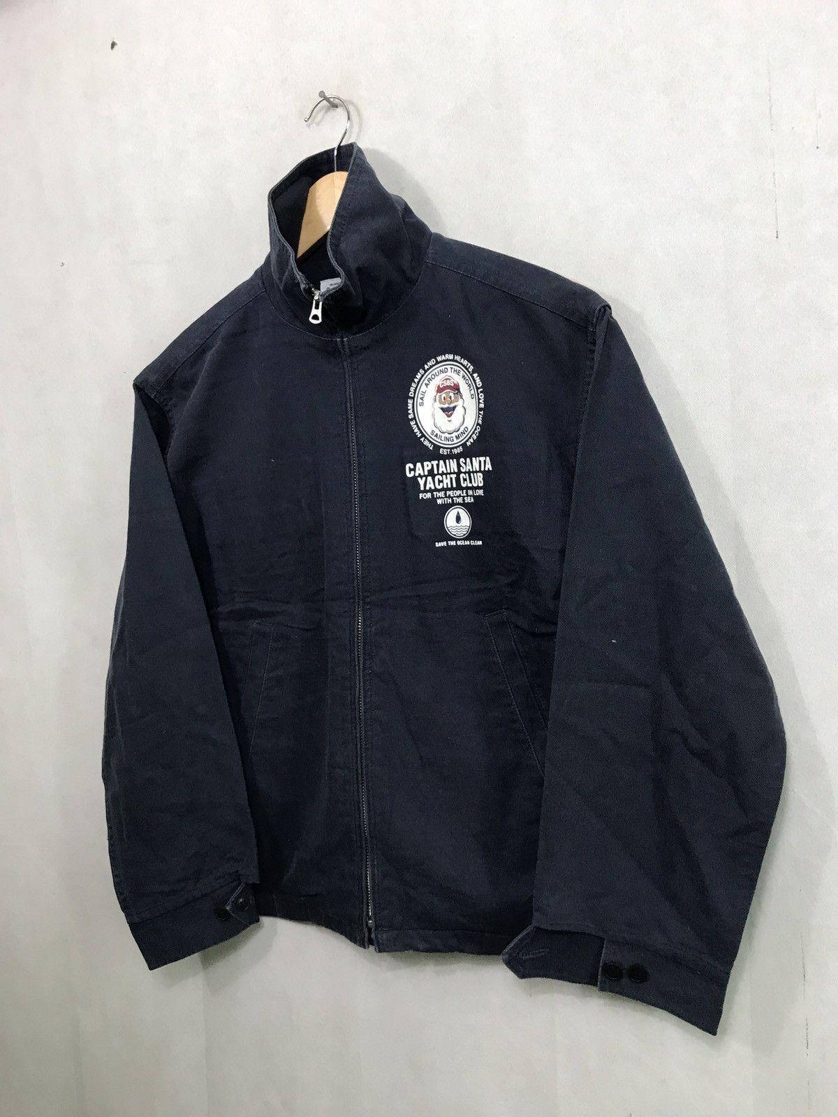 Captain Fin& Co. CAPTAIN SANTA YACHT CLUB TRUCKER JACKET MADE IN JAPAN Size US S / EU 44-46 / 1 - 4 Thumbnail