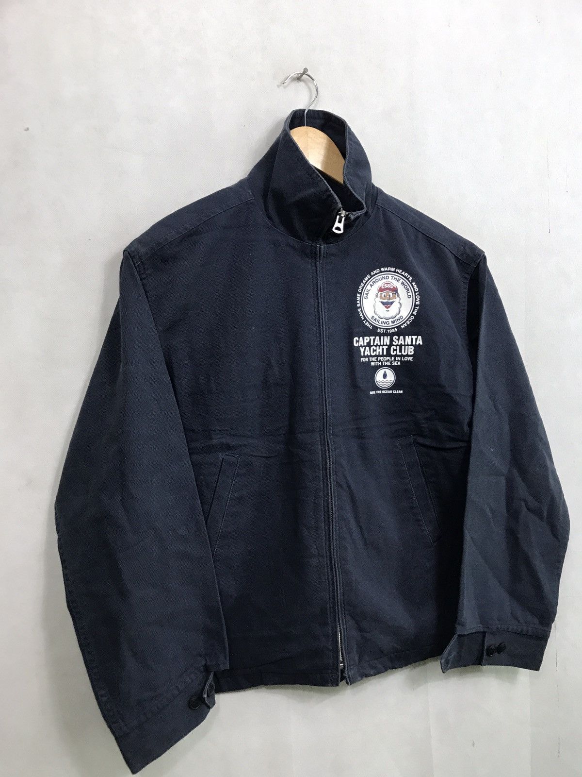 Captain Fin& Co. CAPTAIN SANTA YACHT CLUB TRUCKER JACKET MADE IN JAPAN Size US S / EU 44-46 / 1 - 3 Thumbnail