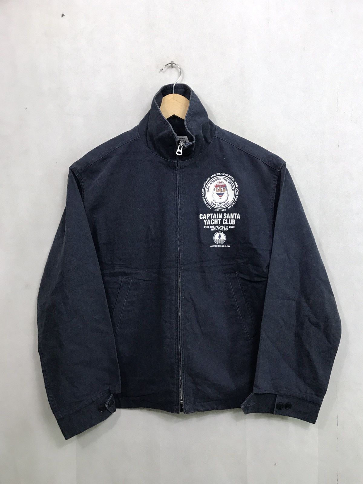 Captain Fin& Co. CAPTAIN SANTA YACHT CLUB TRUCKER JACKET MADE IN JAPAN Size US S / EU 44-46 / 1 - 2 Thumbnail