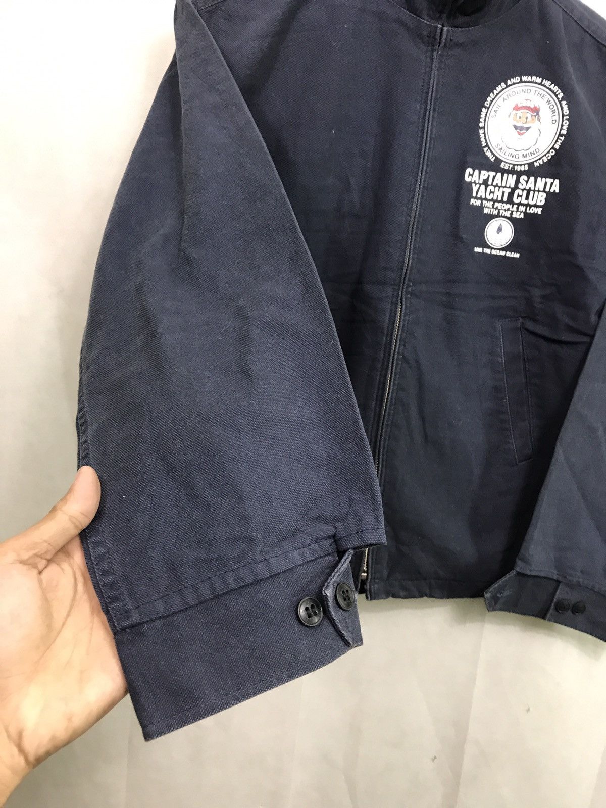 Captain Fin& Co. CAPTAIN SANTA YACHT CLUB TRUCKER JACKET MADE IN JAPAN Size US S / EU 44-46 / 1 - 9 Thumbnail