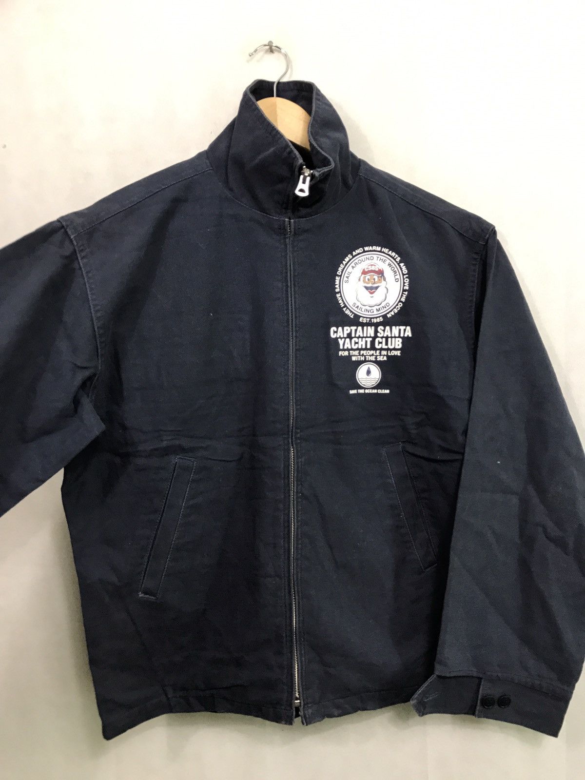 Captain Fin& Co. CAPTAIN SANTA YACHT CLUB TRUCKER JACKET MADE IN JAPAN Size US S / EU 44-46 / 1 - 5 Thumbnail
