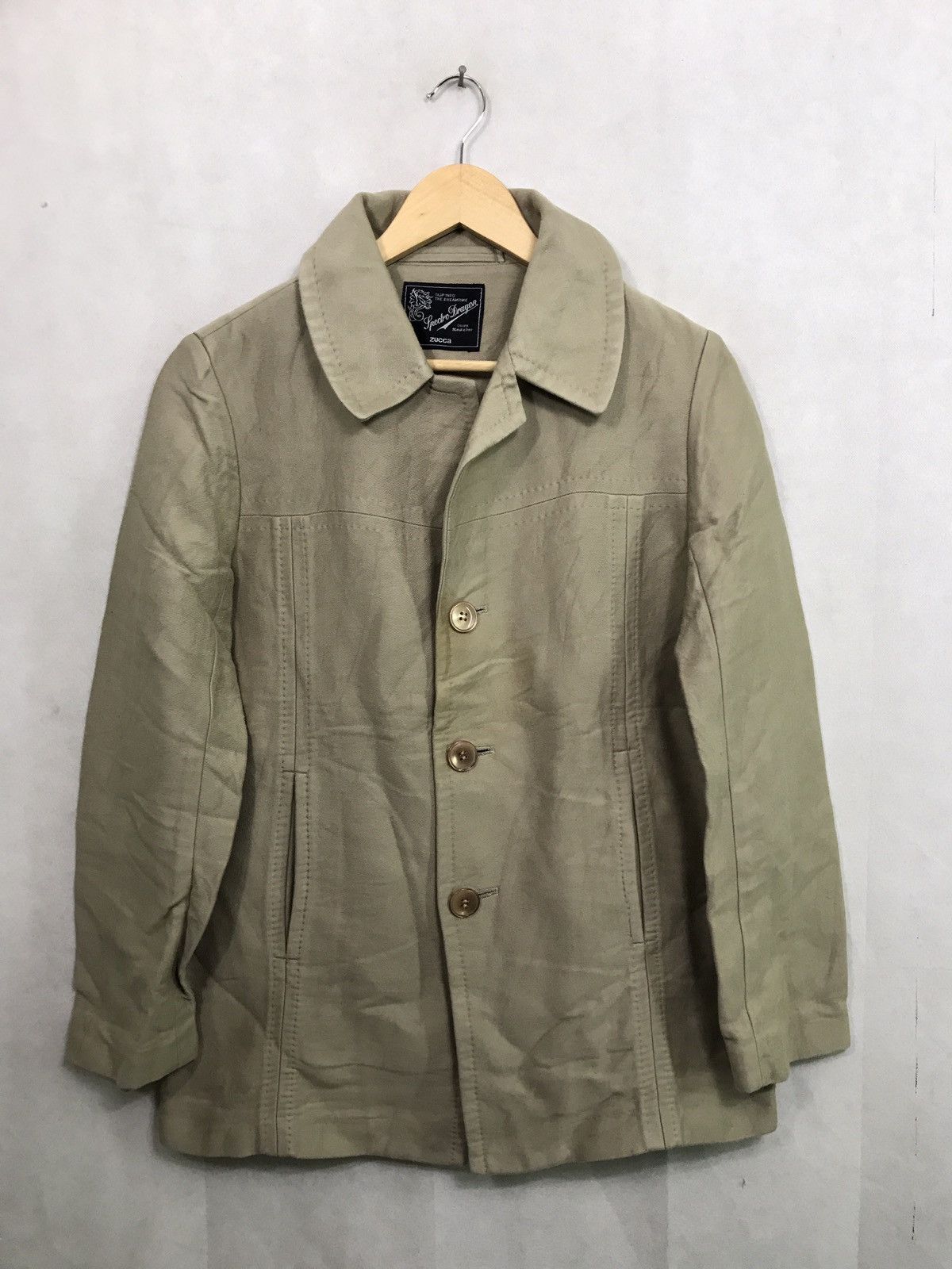 CABANE de ZUCCa ZUCCA SPECTRO DRAGON LUXURY CHORE JACKET MADE IN JAPAN Size US S / EU 44-46 / 1 - 1 Thumbnail