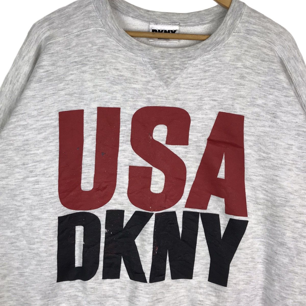DKNY Vintage DKNY Jeans Usa Donna Karan New York Sweatshirt Size US XXL / EU 58 / 5 - 2 Thumbnail