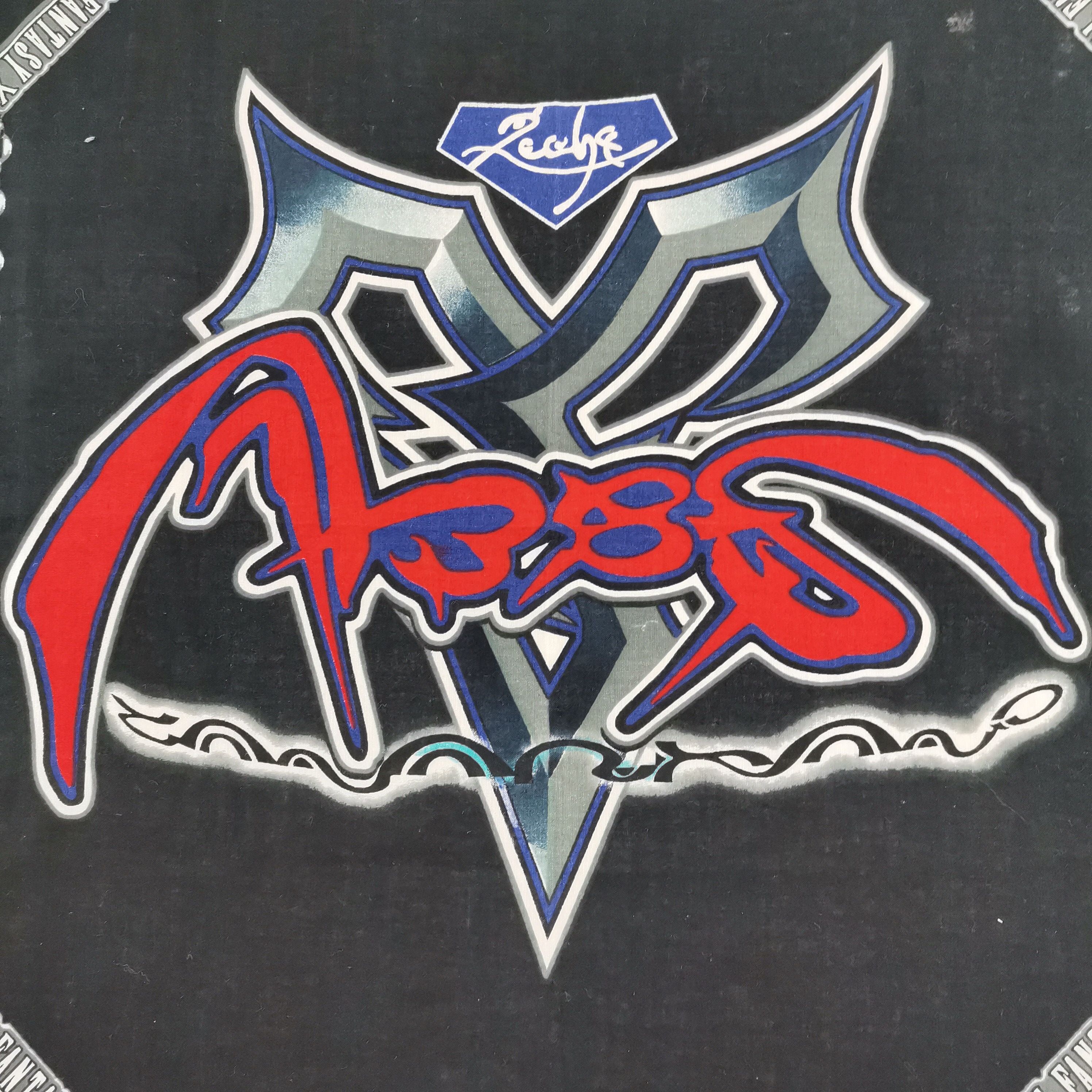 Anime × Japanese Brand Vintage 2001 Final Fantasy X Handkerchief Scarf Size ONE SIZE - 2 Thumbnail