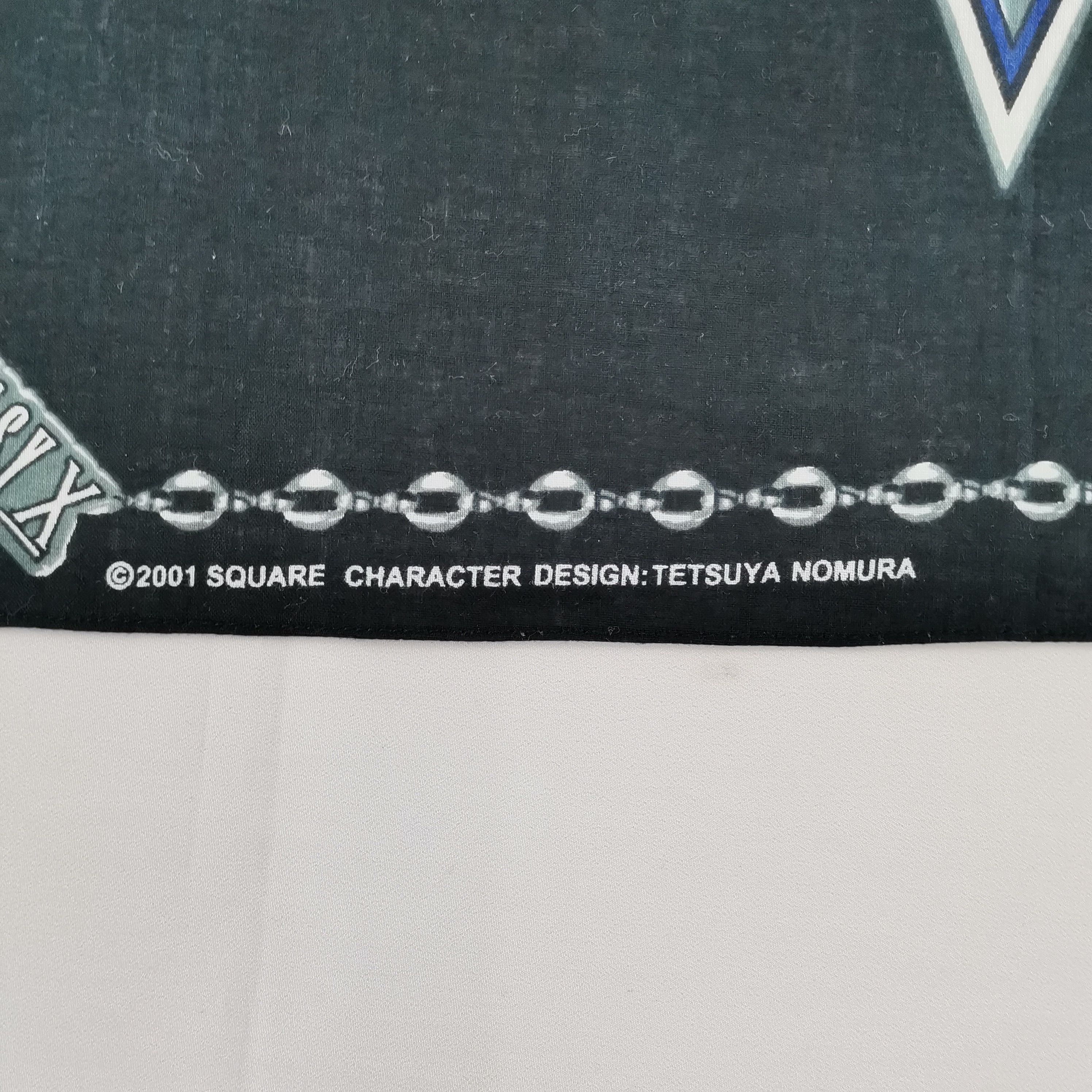 Anime × Japanese Brand Vintage 2001 Final Fantasy X Handkerchief Scarf Size ONE SIZE - 3 Thumbnail
