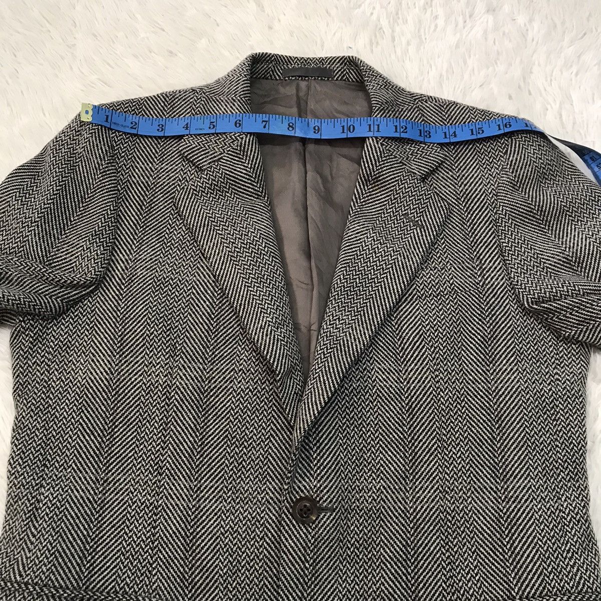 Burberry Wool & Cashmere Burberry Blazer / Jacket / Coat Size US S / EU 44-46 / 1 - 7 Thumbnail