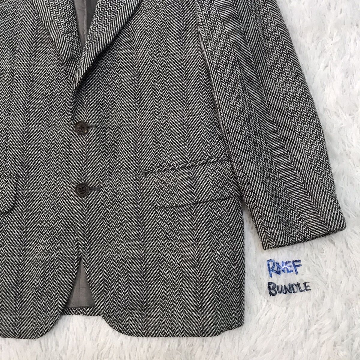 Burberry Wool & Cashmere Burberry Blazer / Jacket / Coat Size US S / EU 44-46 / 1 - 4 Thumbnail