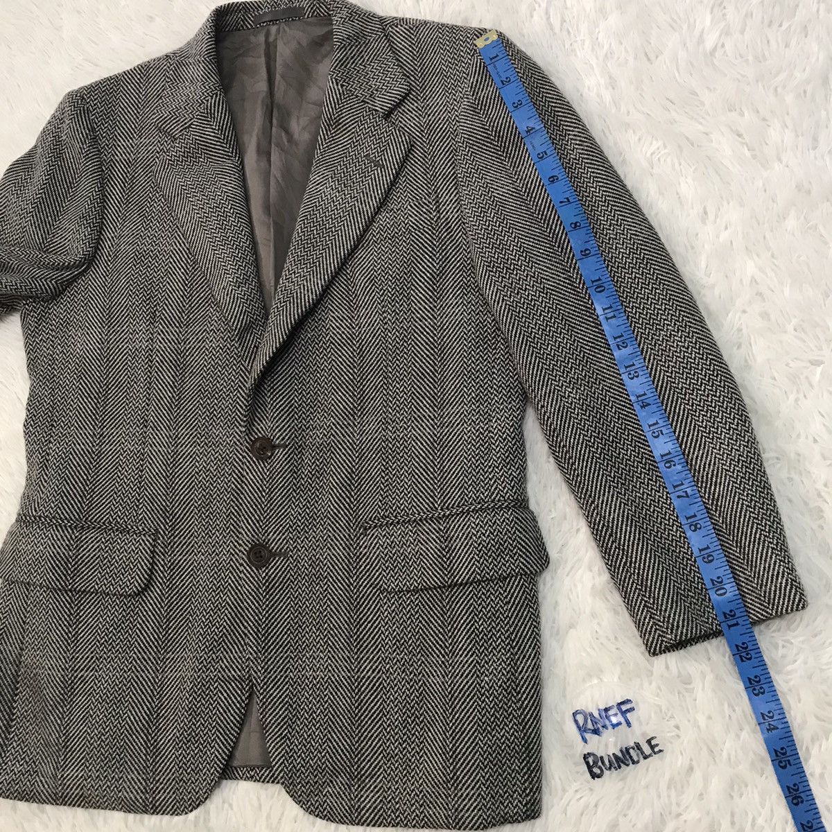 Burberry Wool & Cashmere Burberry Blazer / Jacket / Coat Size US S / EU 44-46 / 1 - 9 Thumbnail