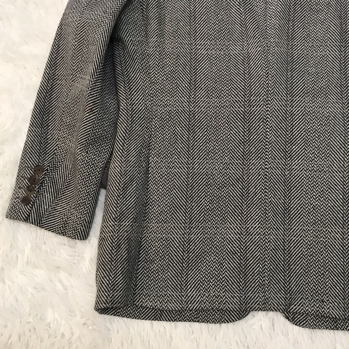 Burberry Wool & Cashmere Burberry Blazer / Jacket / Coat Size US S / EU 44-46 / 1 - 17 Thumbnail