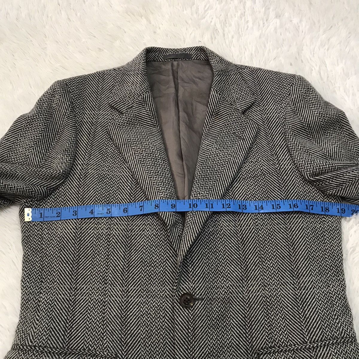 Burberry Wool & Cashmere Burberry Blazer / Jacket / Coat Size US S / EU 44-46 / 1 - 6 Thumbnail