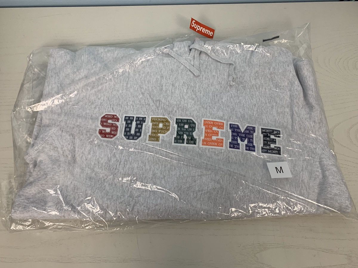 Supreme 2019 Supreme The Most Hooded Sweatshirt Ash Grey Medium Size US M / EU 48-50 / 2 - 9 Thumbnail