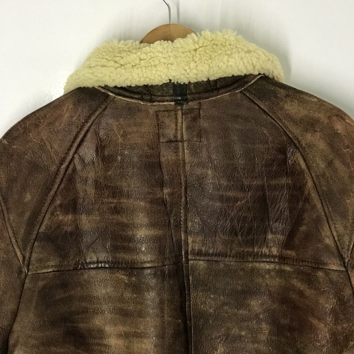 Avirex × Vintage 90s Avirex B-6 sheepskin leather products Jacket Size US M / EU 48-50 / 2 - 6 Thumbnail