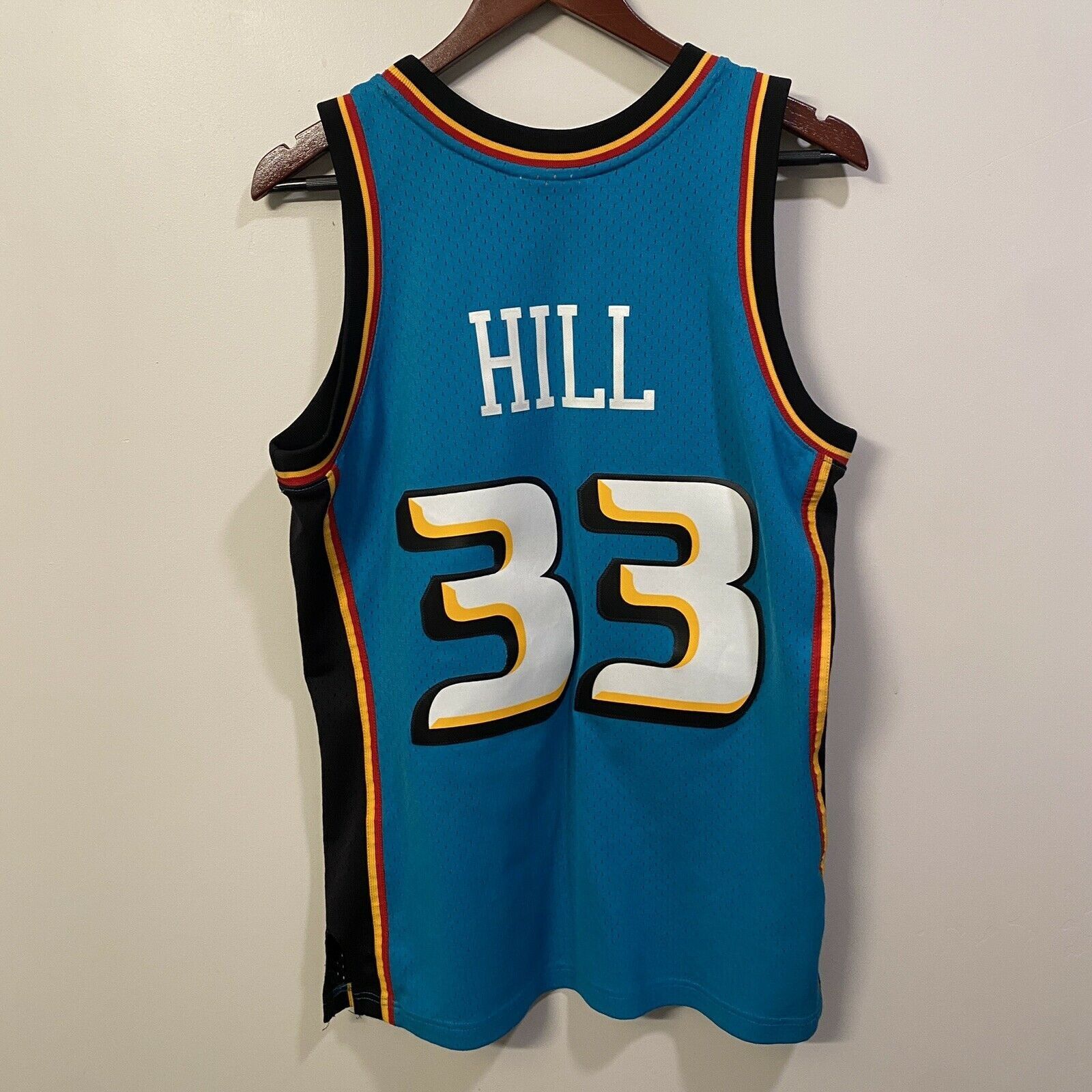 Mitchell & Ness × NBA × Vintage Mitchell & Ness NBA Swingman Road Jersey Pistons Size US M / EU 48-50 / 2 - 5 Thumbnail