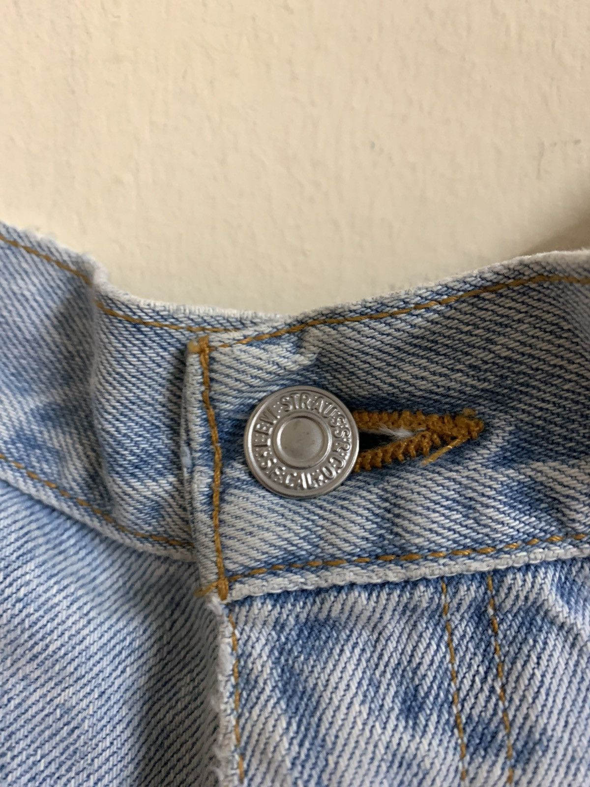 Levi's Vintage Clothing Vintage 90’s Levis Short Denim Jeans Size US 38 / EU 54 - 3 Thumbnail