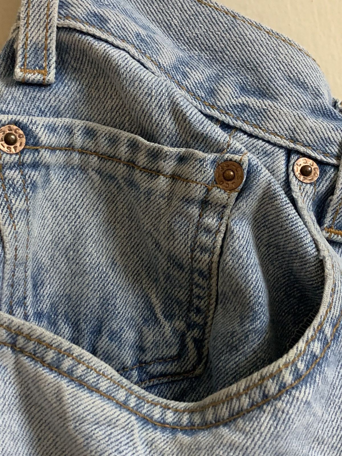 Levi's Vintage Clothing Vintage 90’s Levis Short Denim Jeans Size US 38 / EU 54 - 6 Thumbnail