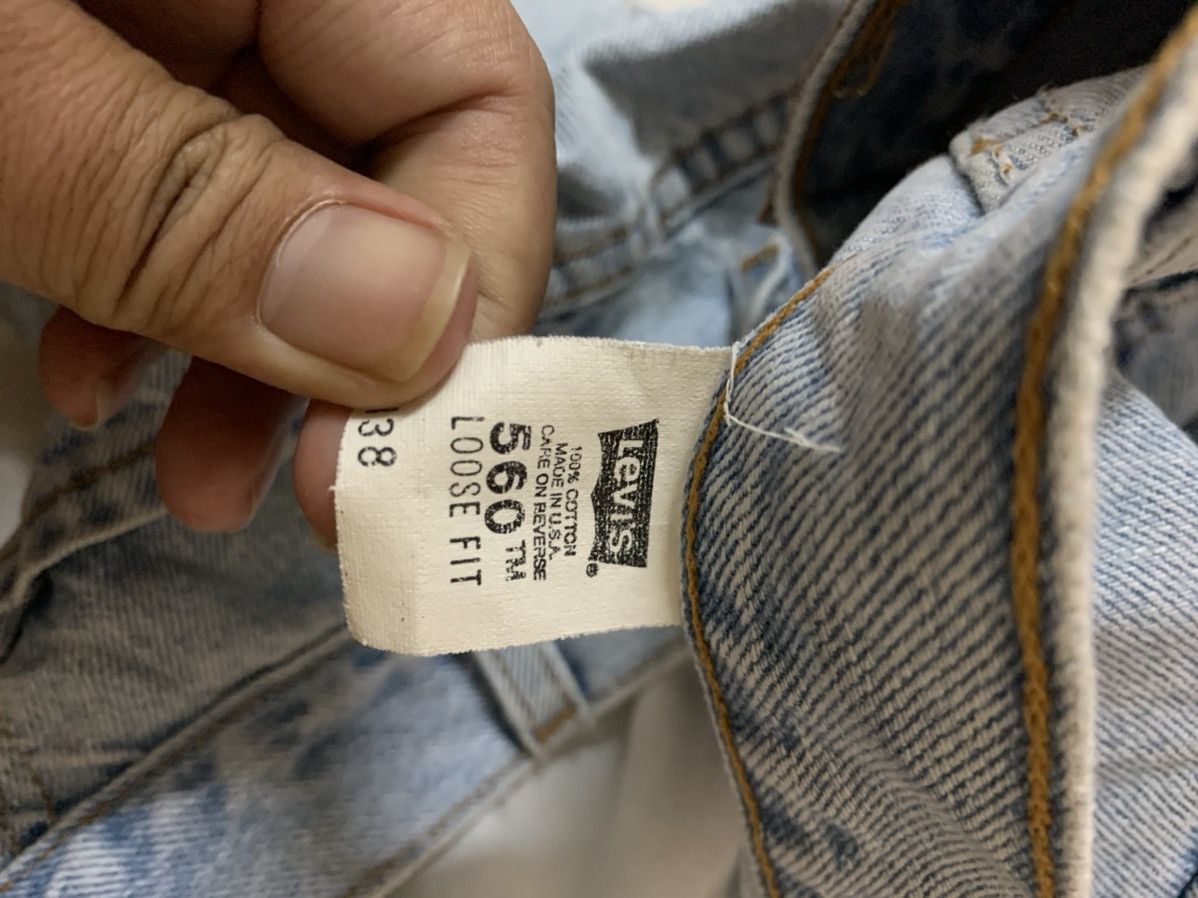 Levi's Vintage Clothing Vintage 90’s Levis Short Denim Jeans Size US 38 / EU 54 - 11 Thumbnail