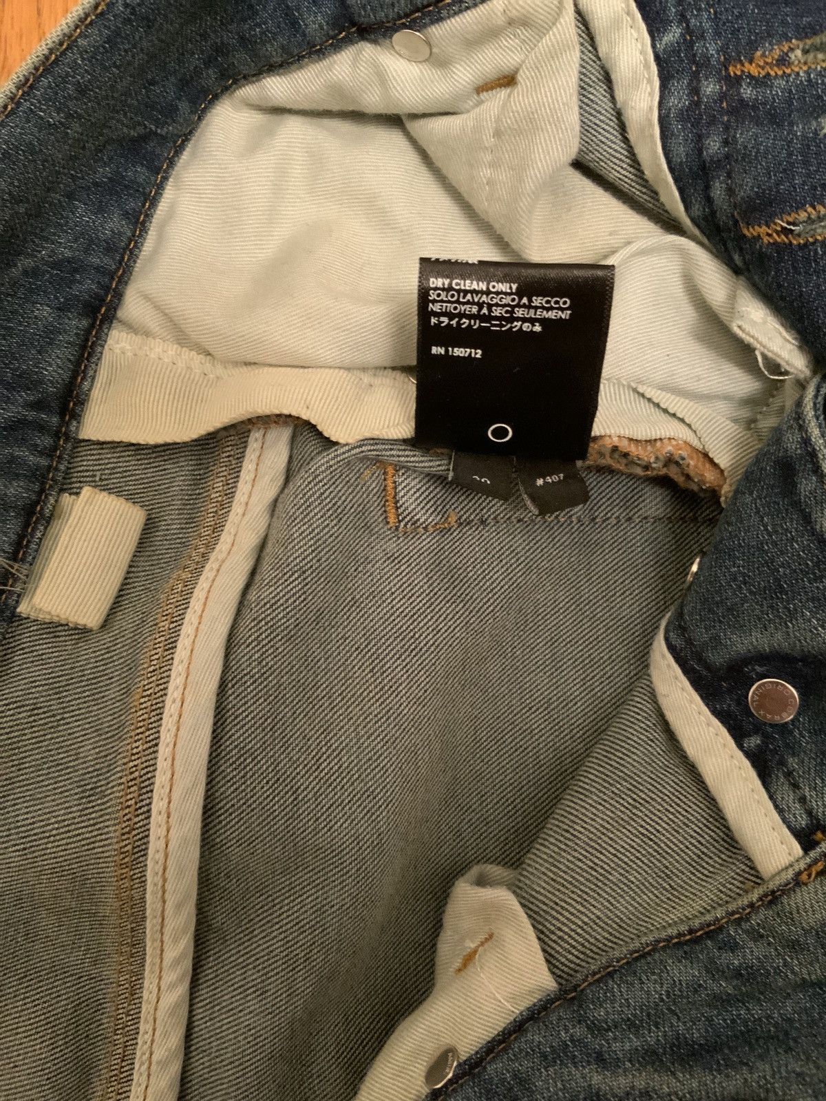 Amiri Amiri Jeans Classic Indigo Size US 30 / EU 46 - 6 Thumbnail