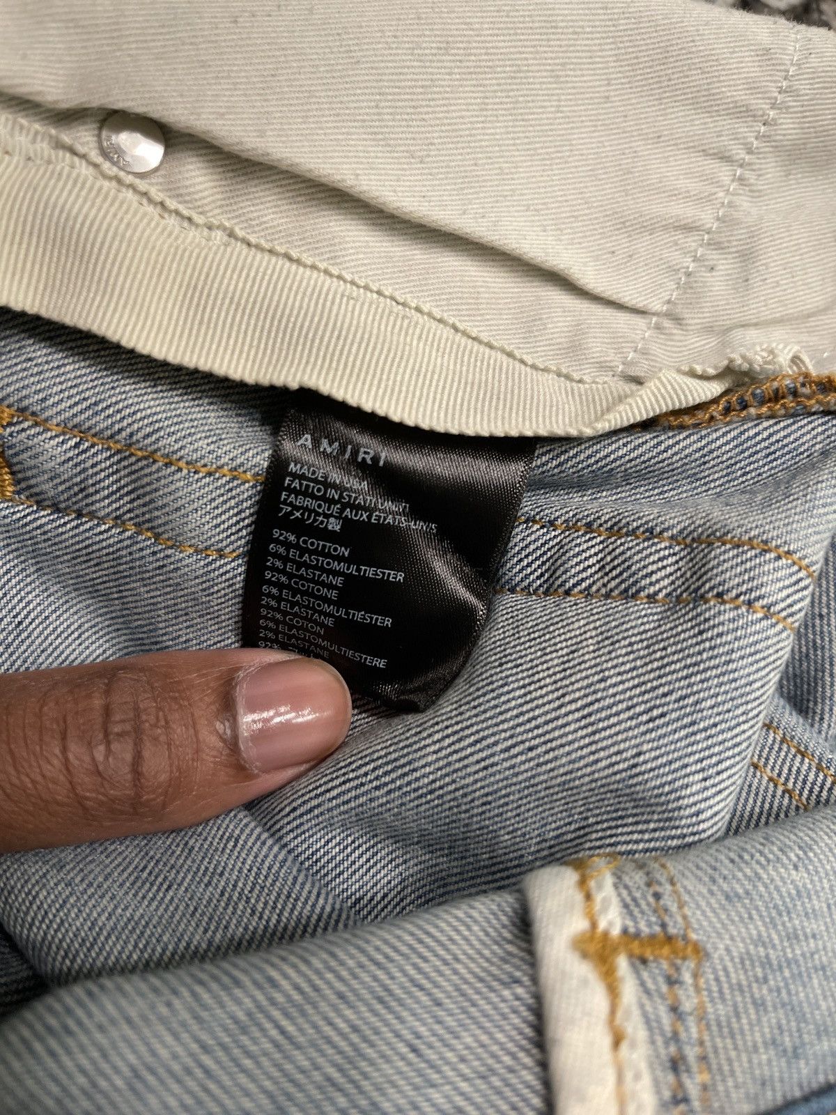 Amiri Amiri Jeans Size US 30 / EU 46 - 7 Thumbnail