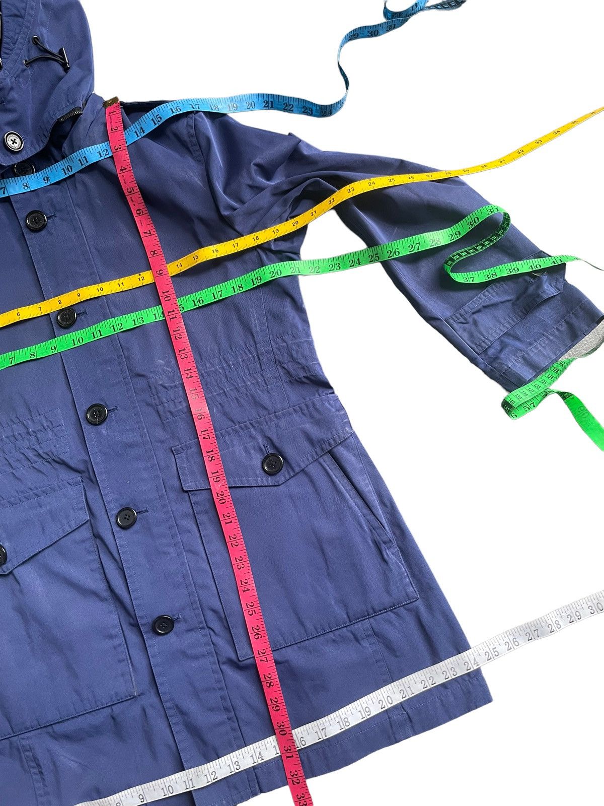 Burberry × Designer Burberry Black Label Smoke Parka Jacket Size US L / EU 52-54 / 3 - 15 Thumbnail