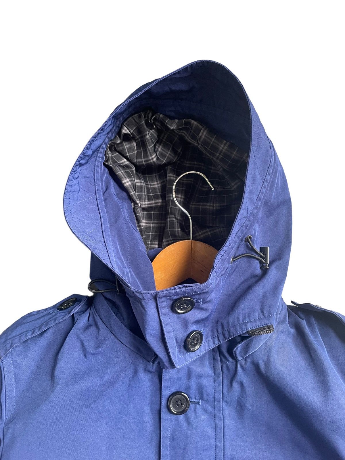 Burberry × Designer Burberry Black Label Smoke Parka Jacket Size US L / EU 52-54 / 3 - 4 Thumbnail