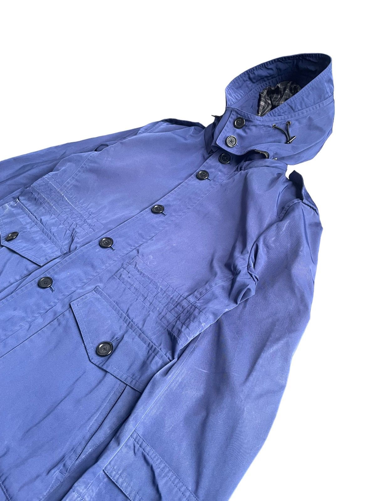 Burberry × Designer Burberry Black Label Smoke Parka Jacket Size US L / EU 52-54 / 3 - 2 Thumbnail