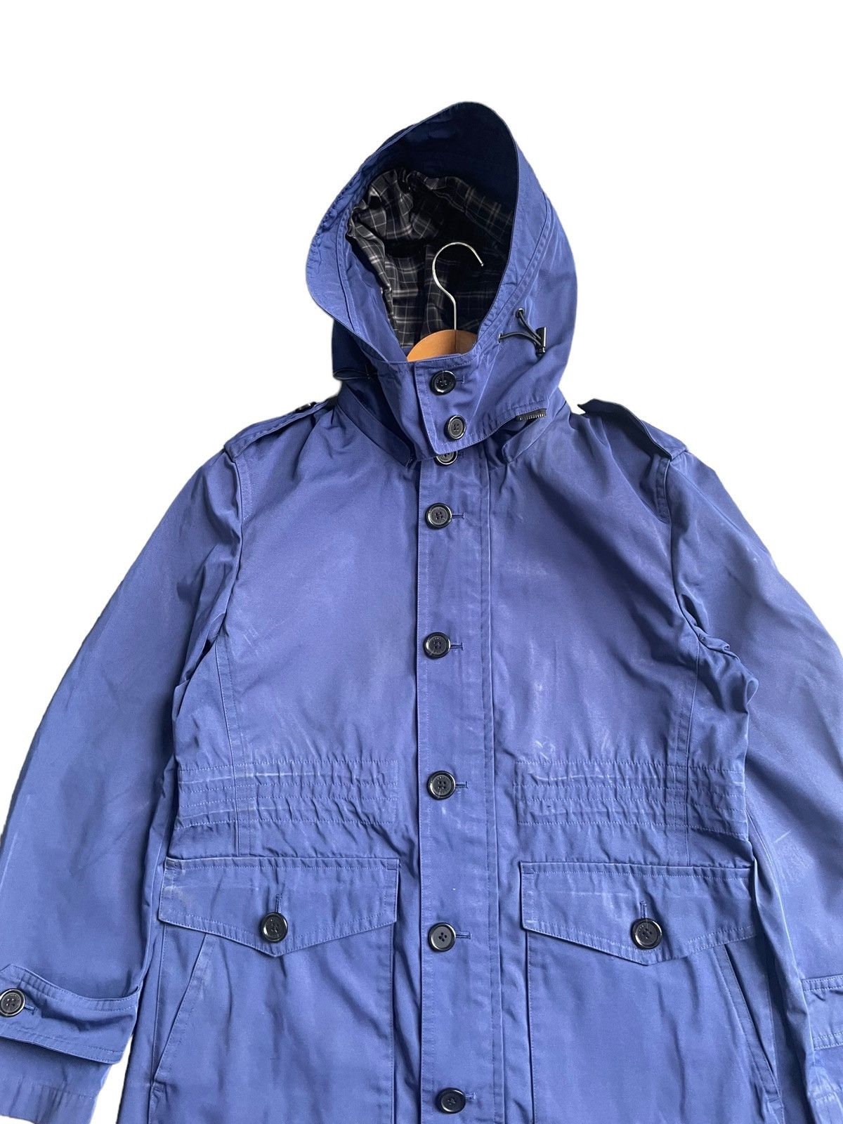 Burberry × Designer Burberry Black Label Smoke Parka Jacket Size US L / EU 52-54 / 3 - 3 Thumbnail