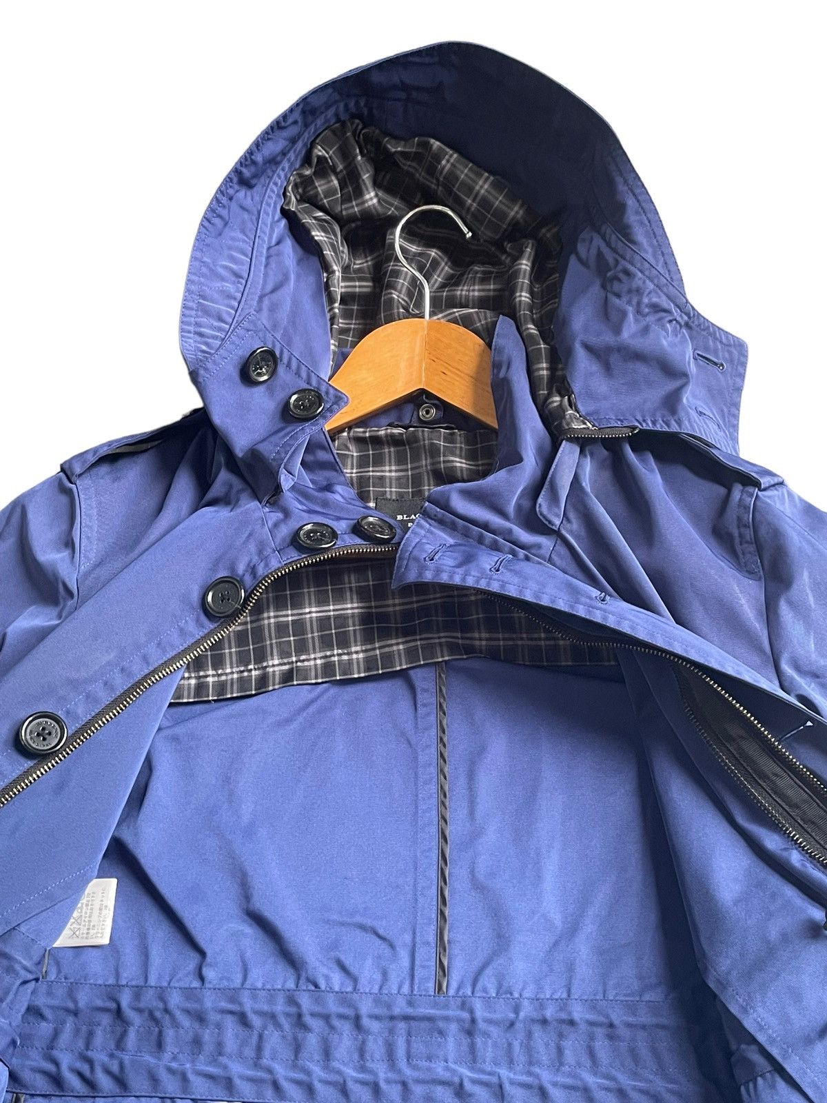 Burberry × Designer Burberry Black Label Smoke Parka Jacket Size US L / EU 52-54 / 3 - 5 Thumbnail