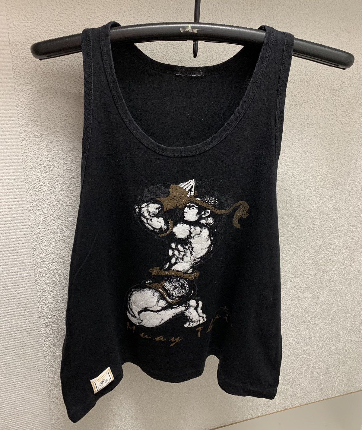 Other Muay Thai ultimate fighting human fight M-L sz sleeveless Size US M / EU 48-50 / 2 - 1 Thumbnail