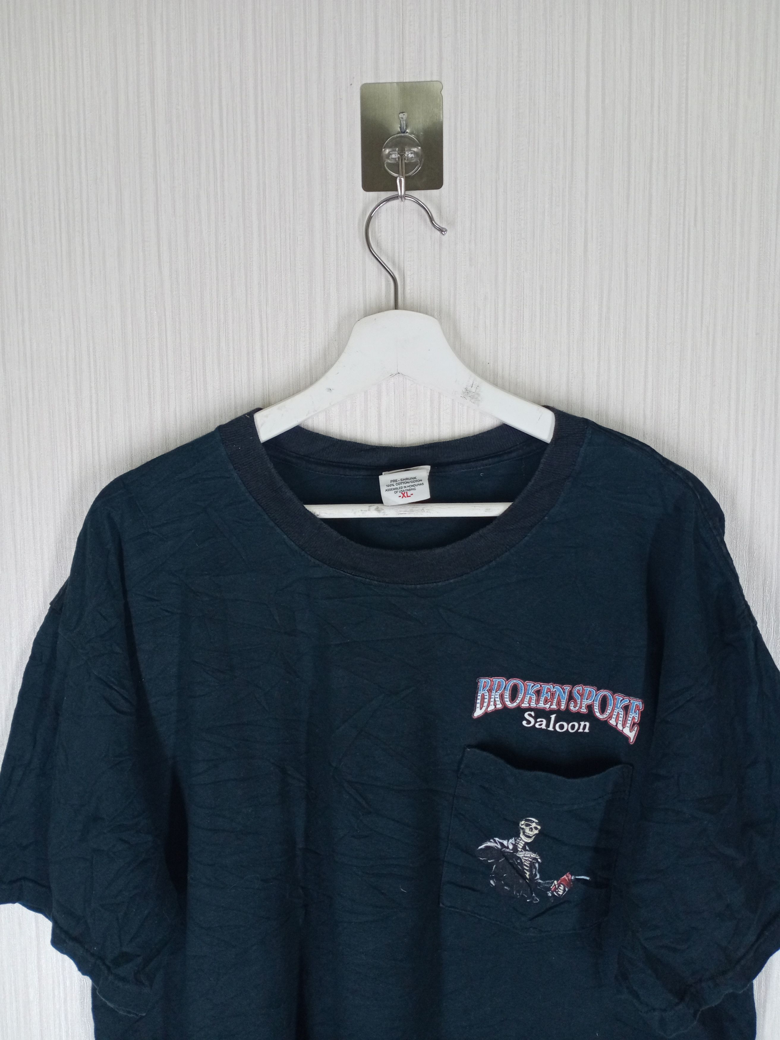 Harley Davidson Vintage Broken Spoke Saloon Tshirt Size US XL / EU 56 / 4 - 6 Thumbnail