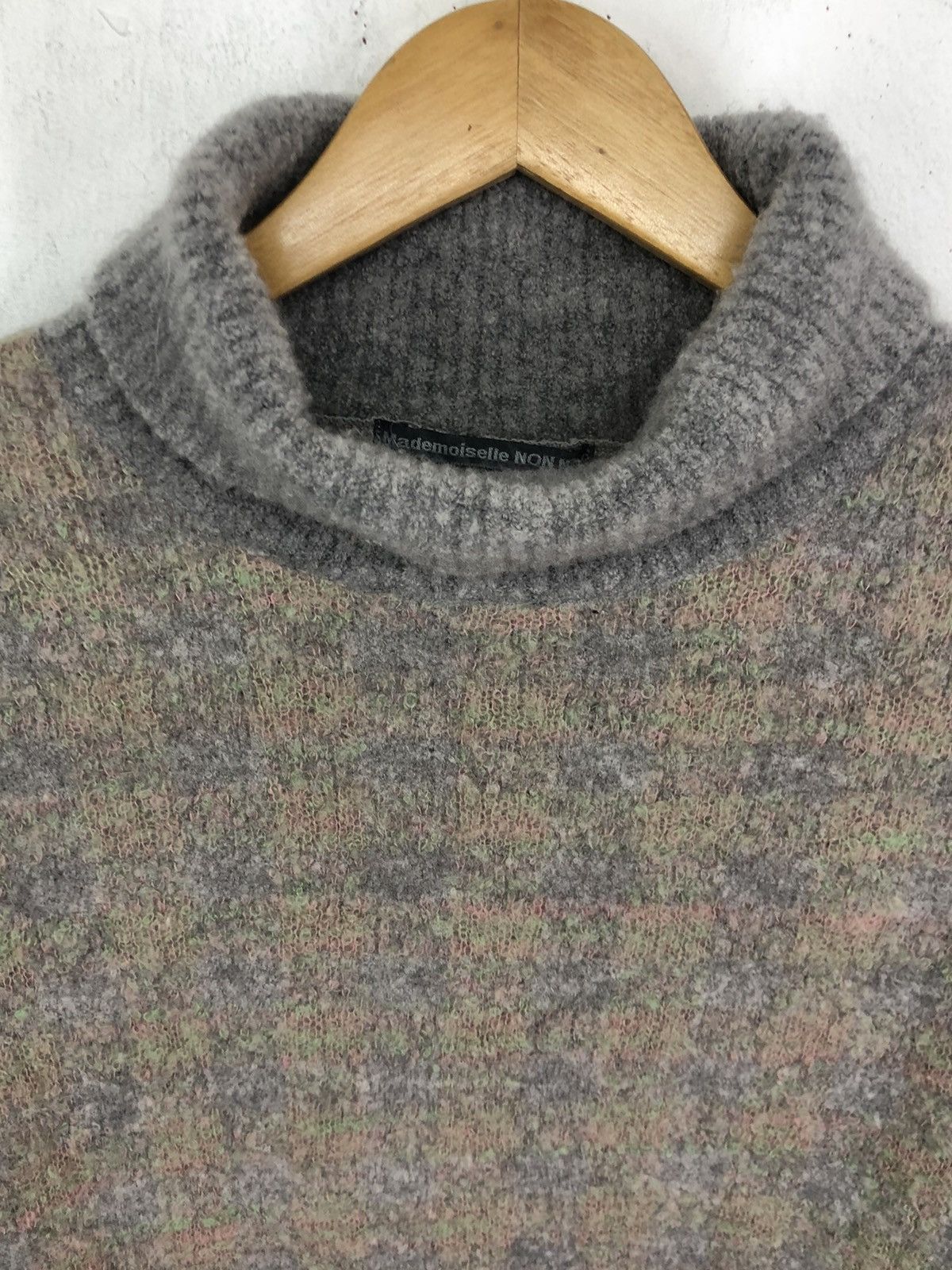 Mademoiselle Non Non Mademoiselle Non Non Turtleneck Wool Knitwear Size US M / EU 48-50 / 2 - 2 Thumbnail