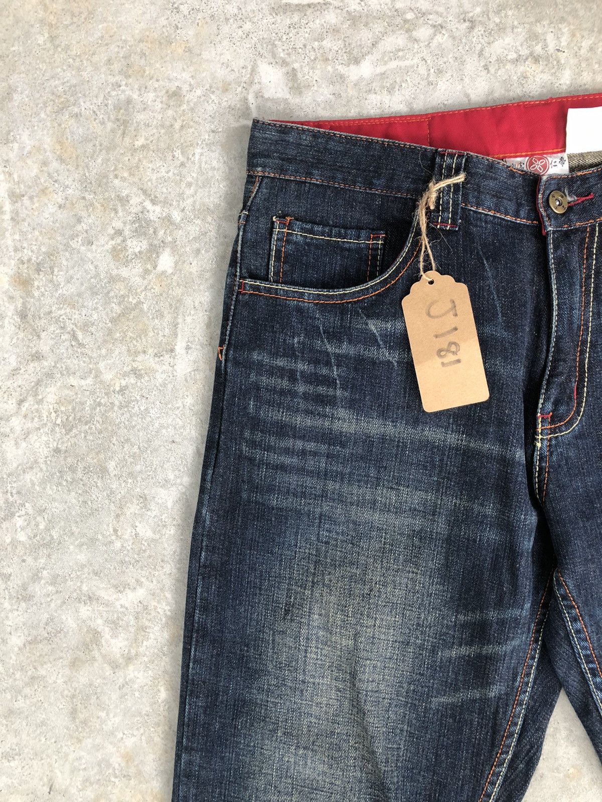 Japanese Brand Japanese Infinity Embroidered Jeans Size US 32 / EU 48 - 4 Thumbnail