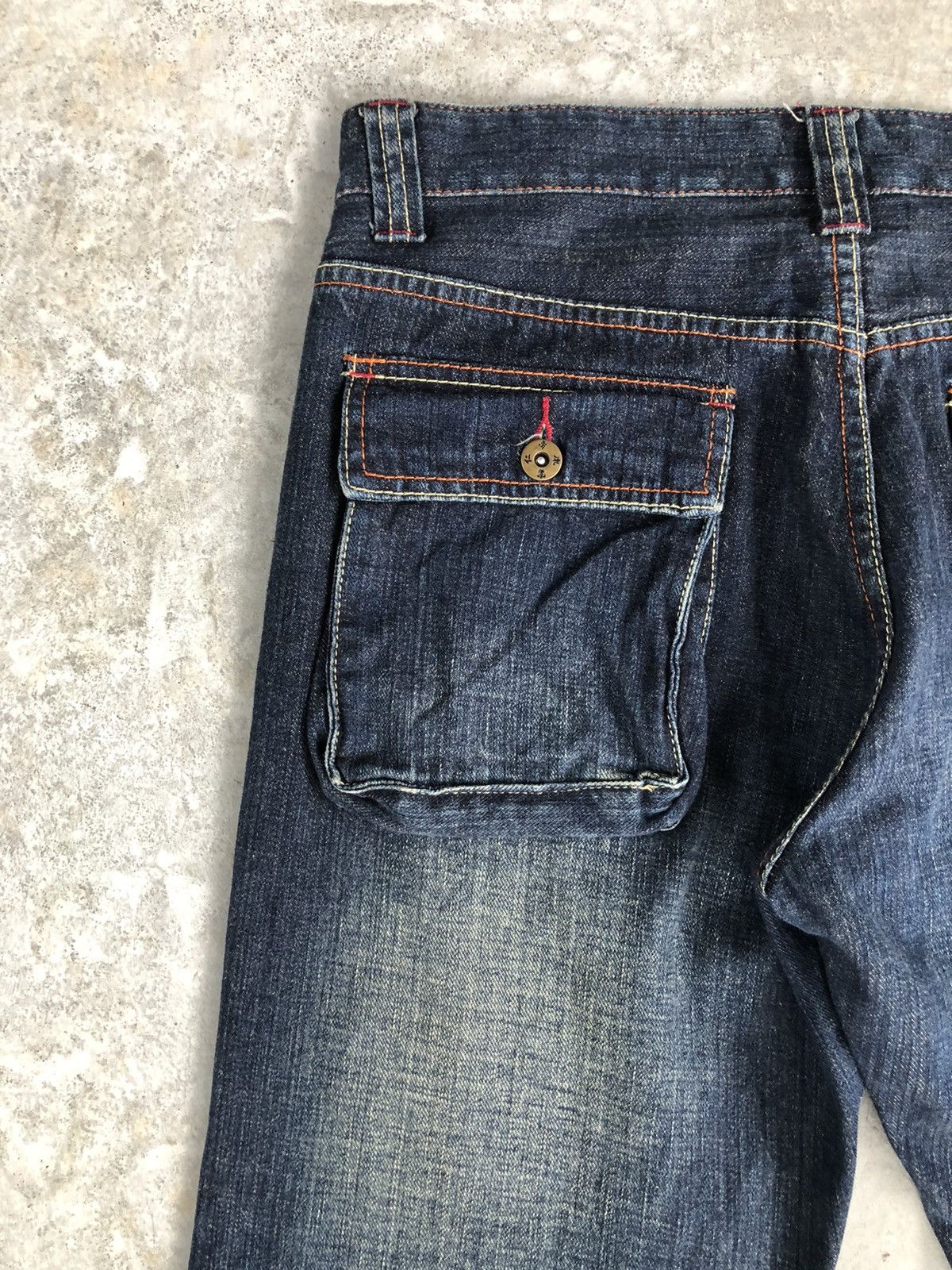 Japanese Brand Japanese Infinity Embroidered Jeans Size US 32 / EU 48 - 9 Thumbnail