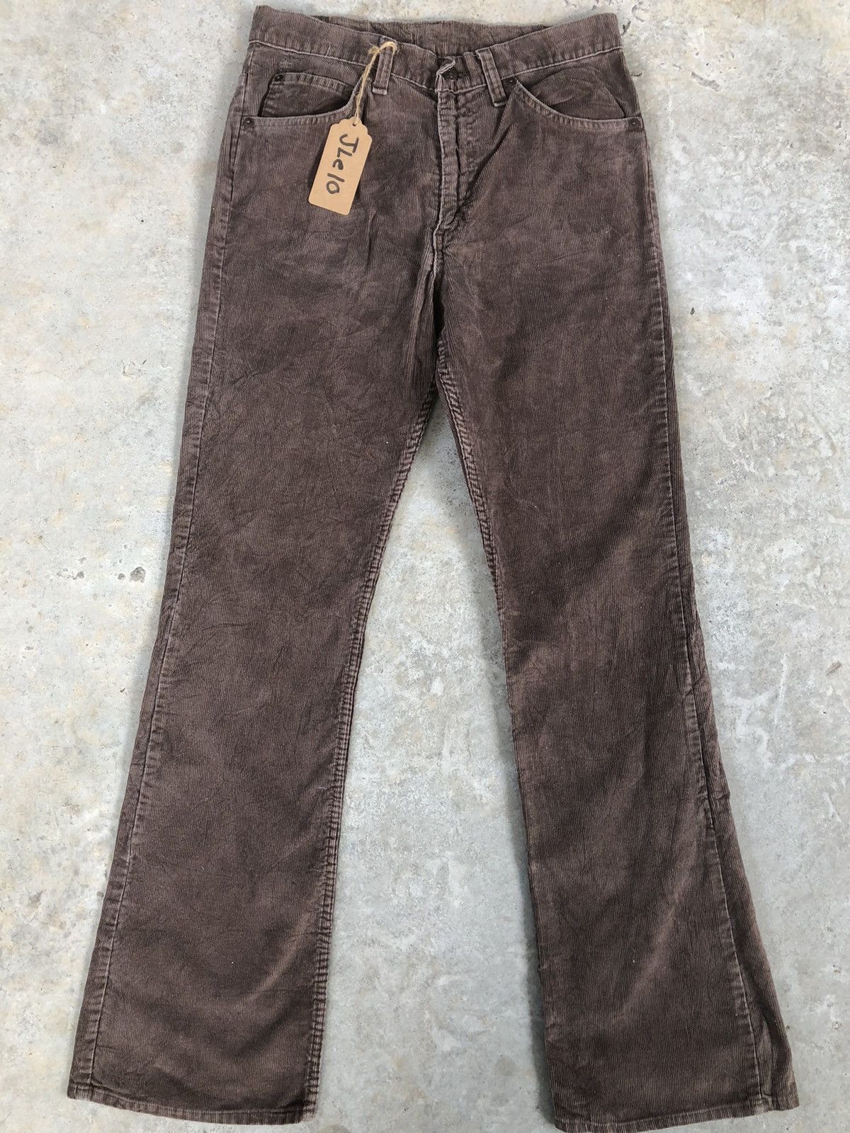 Levi's Vintage 70’s Levi’s Corduroy Flared Jeans 617 Size US 30 / EU 46 - 1 Thumbnail