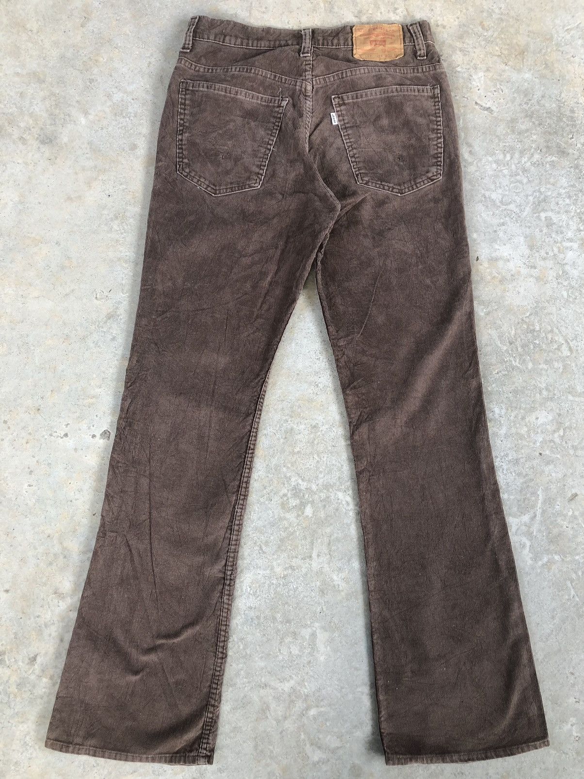 Levi's Vintage 70’s Levi’s Corduroy Flared Jeans 617 Size US 30 / EU 46 - 2 Thumbnail