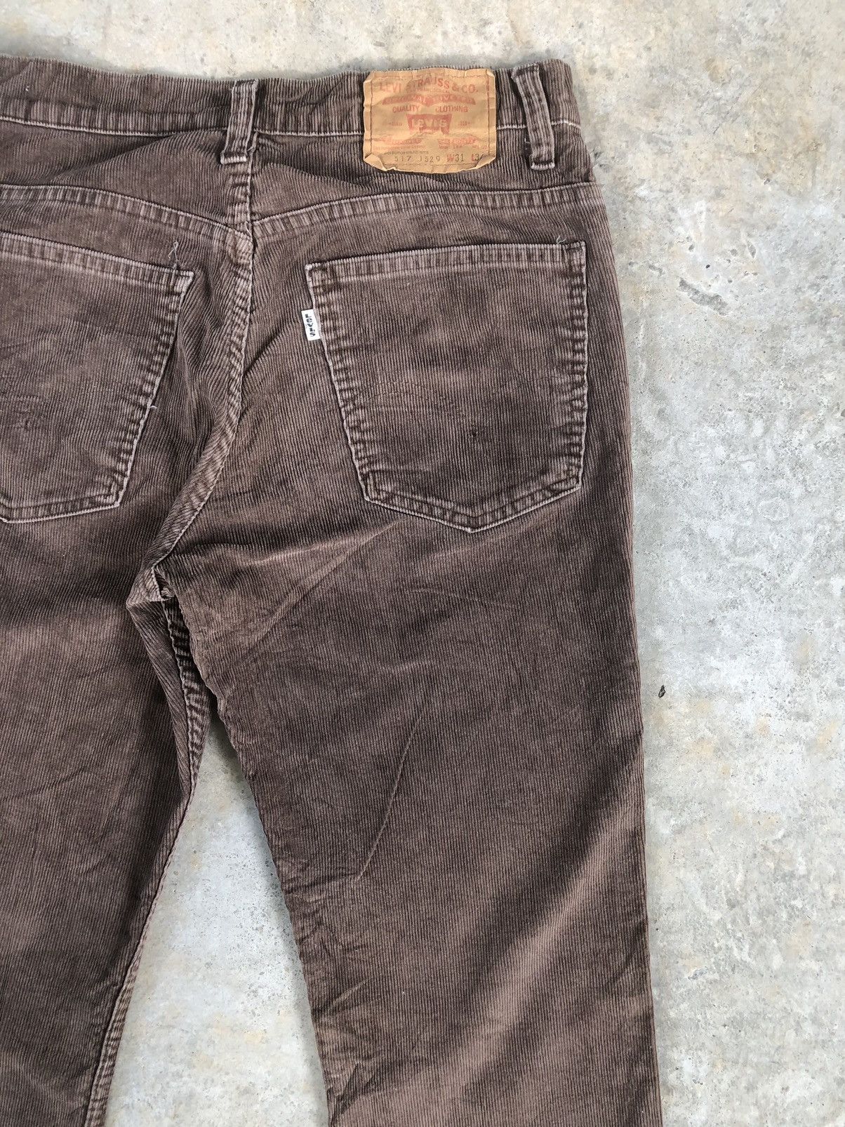 Levi's Vintage 70’s Levi’s Corduroy Flared Jeans 617 Size US 30 / EU 46 - 9 Thumbnail