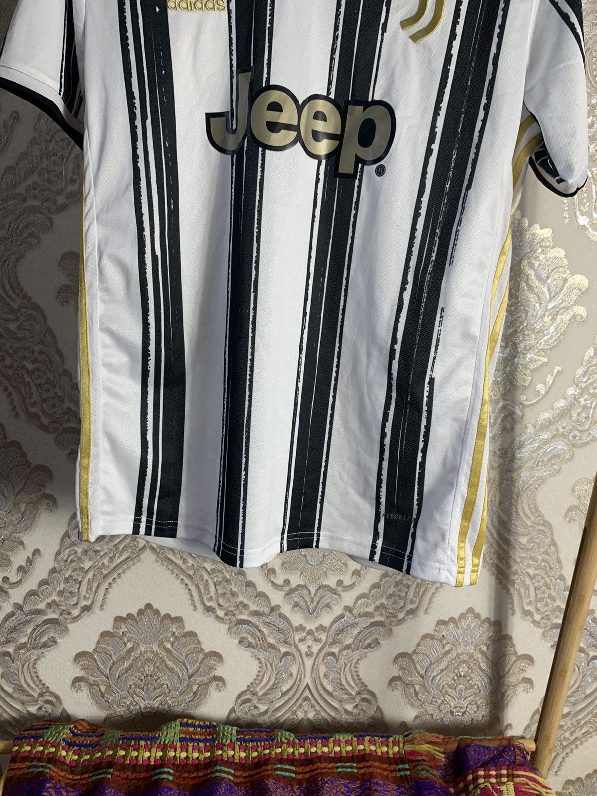 Fc Juventus 2020 Soccer Jersey Home Jeep Football Y2K Drill