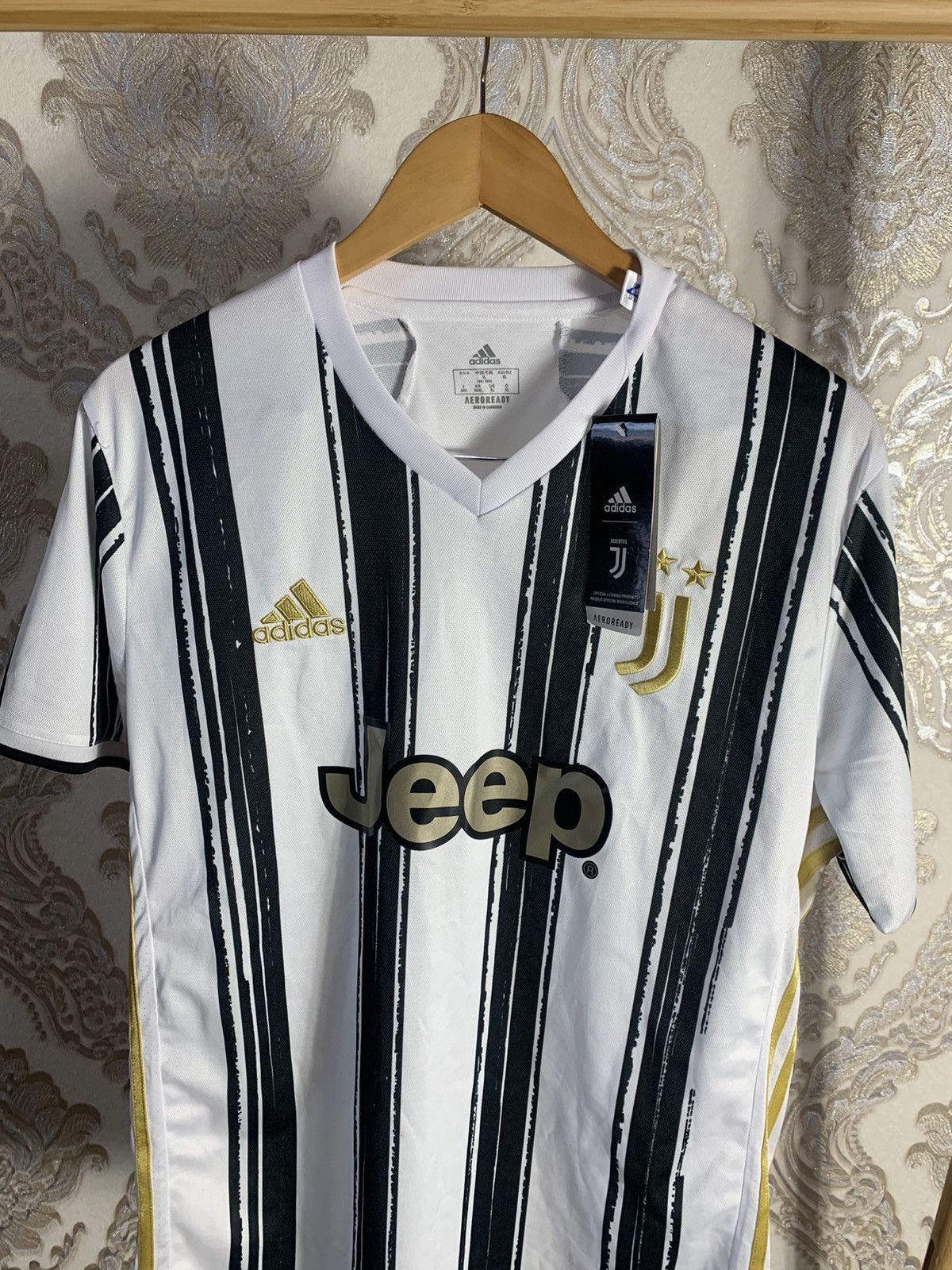 Fc Juventus 2020 Soccer Jersey Home Jeep Football Y2K Drill